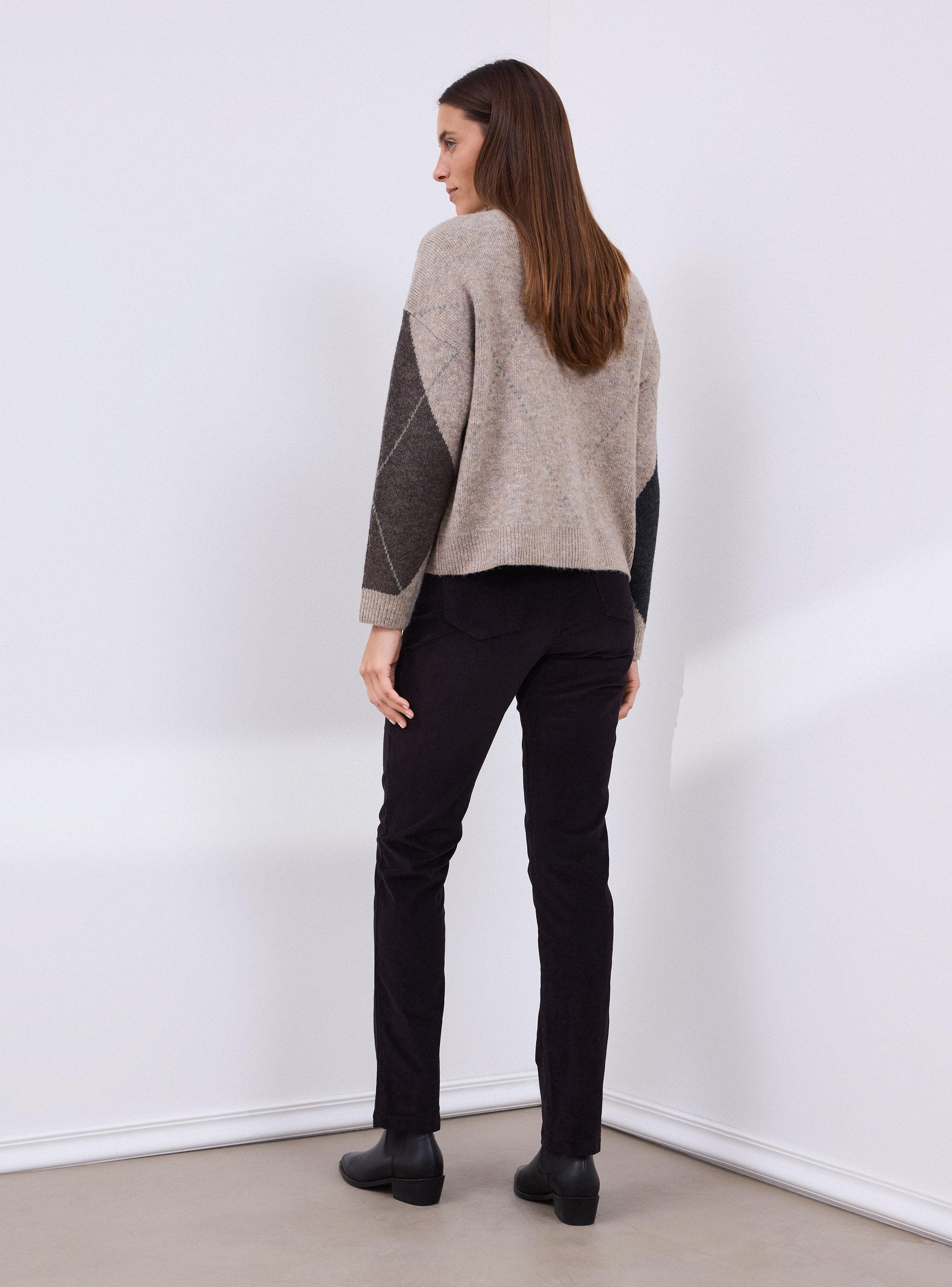 Pantalón de Cotelé Confort Slim Fit-5