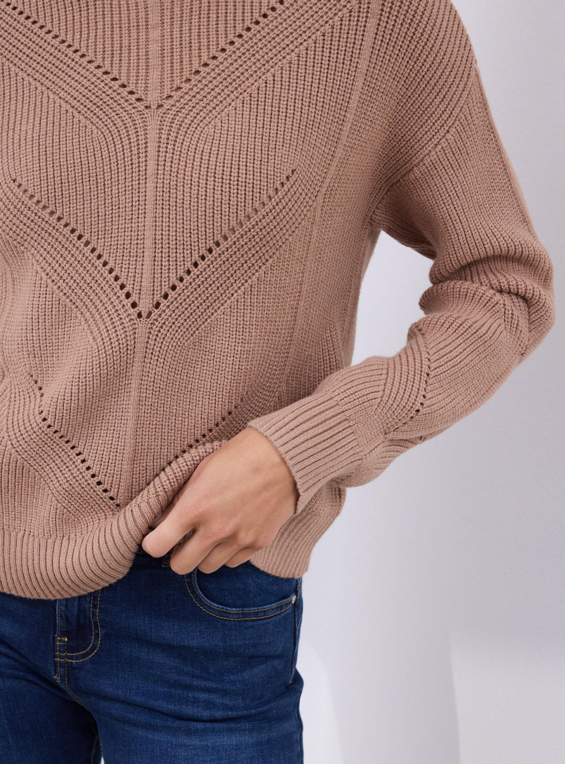 Sweater Textura Trenzada-3