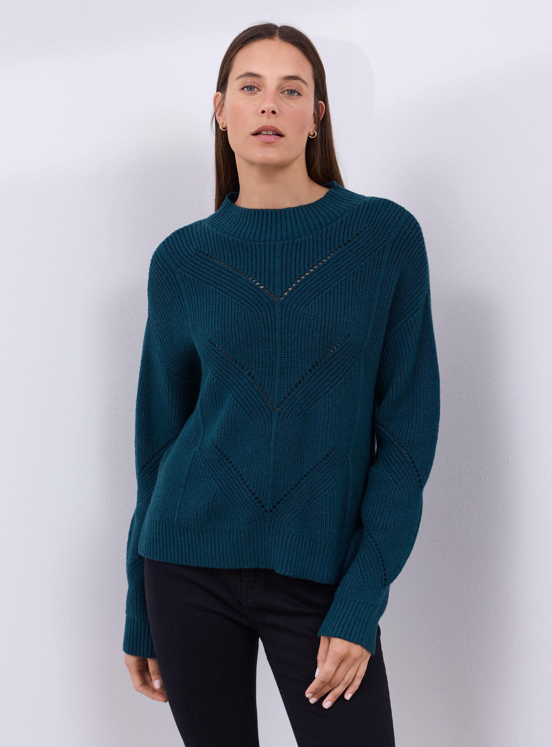 Sweater Textura Trenzada-0