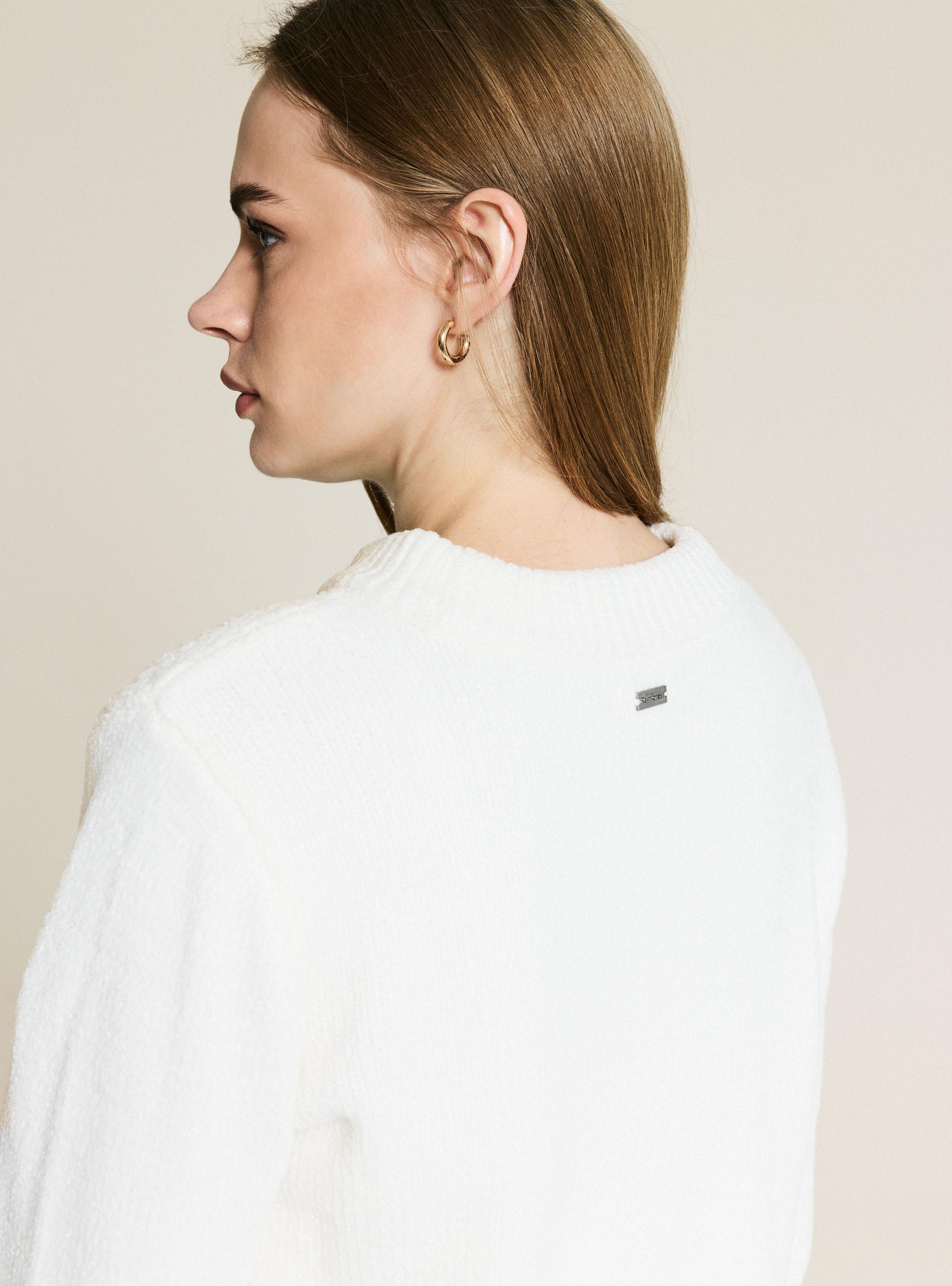 Sweater Chenille Calado Lurex-3