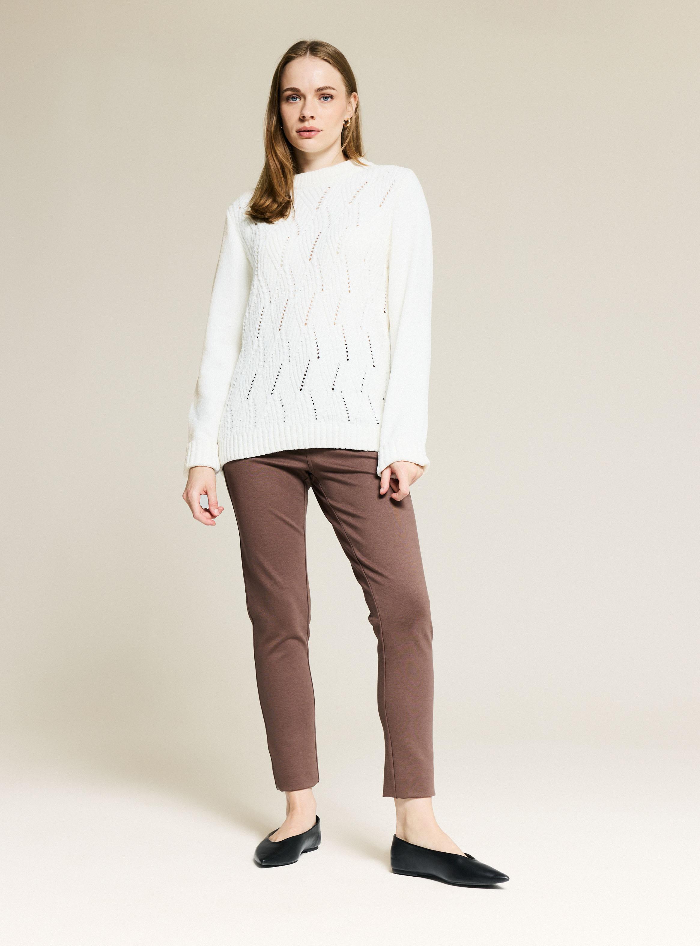 Sweater Chenille Calado Lurex-4