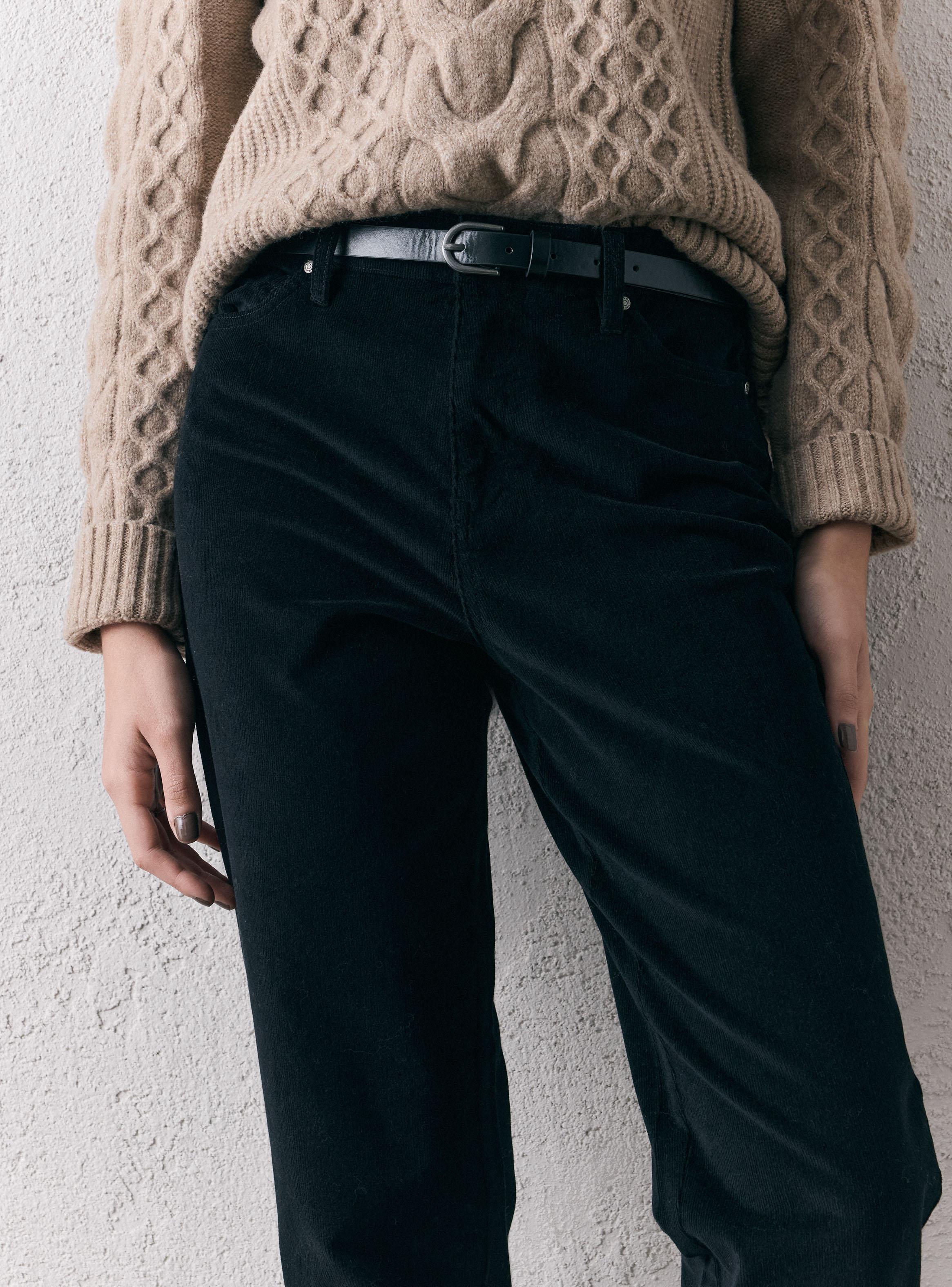 Pantalón Cotelé Recto-2