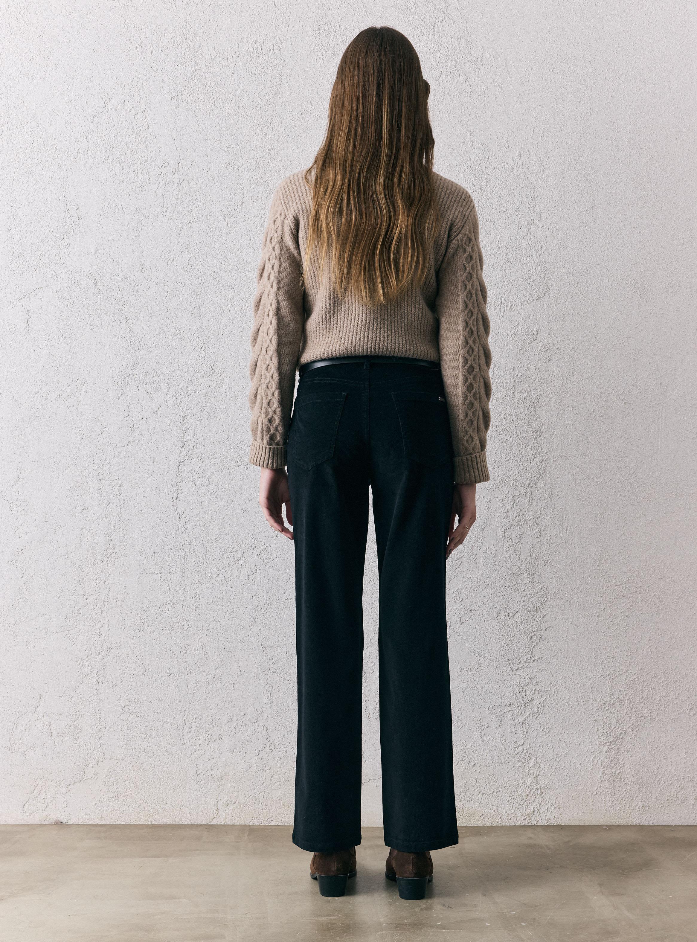 Pantalón Cotelé Recto-5