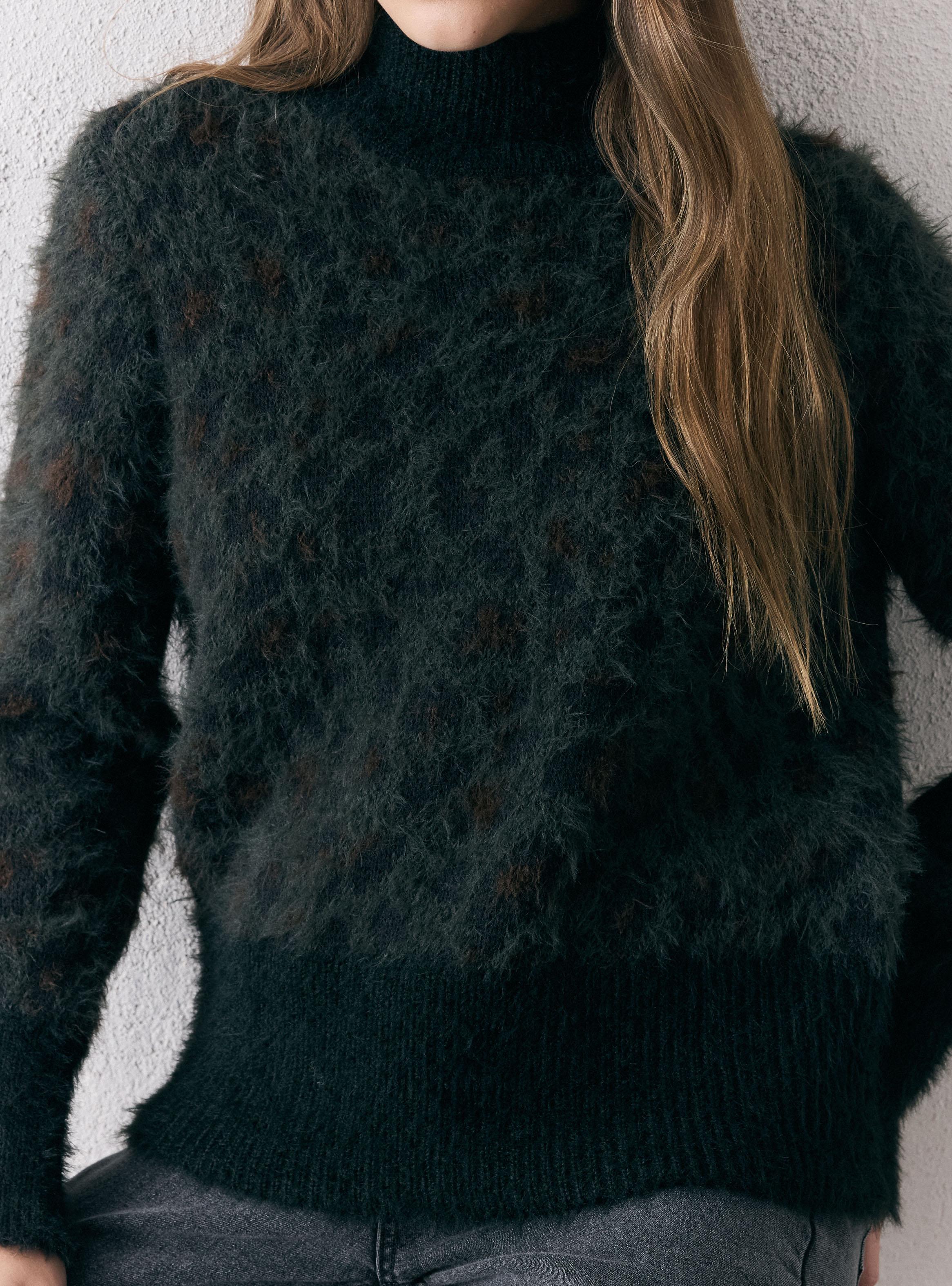 Sweater Jacquard Fur-3