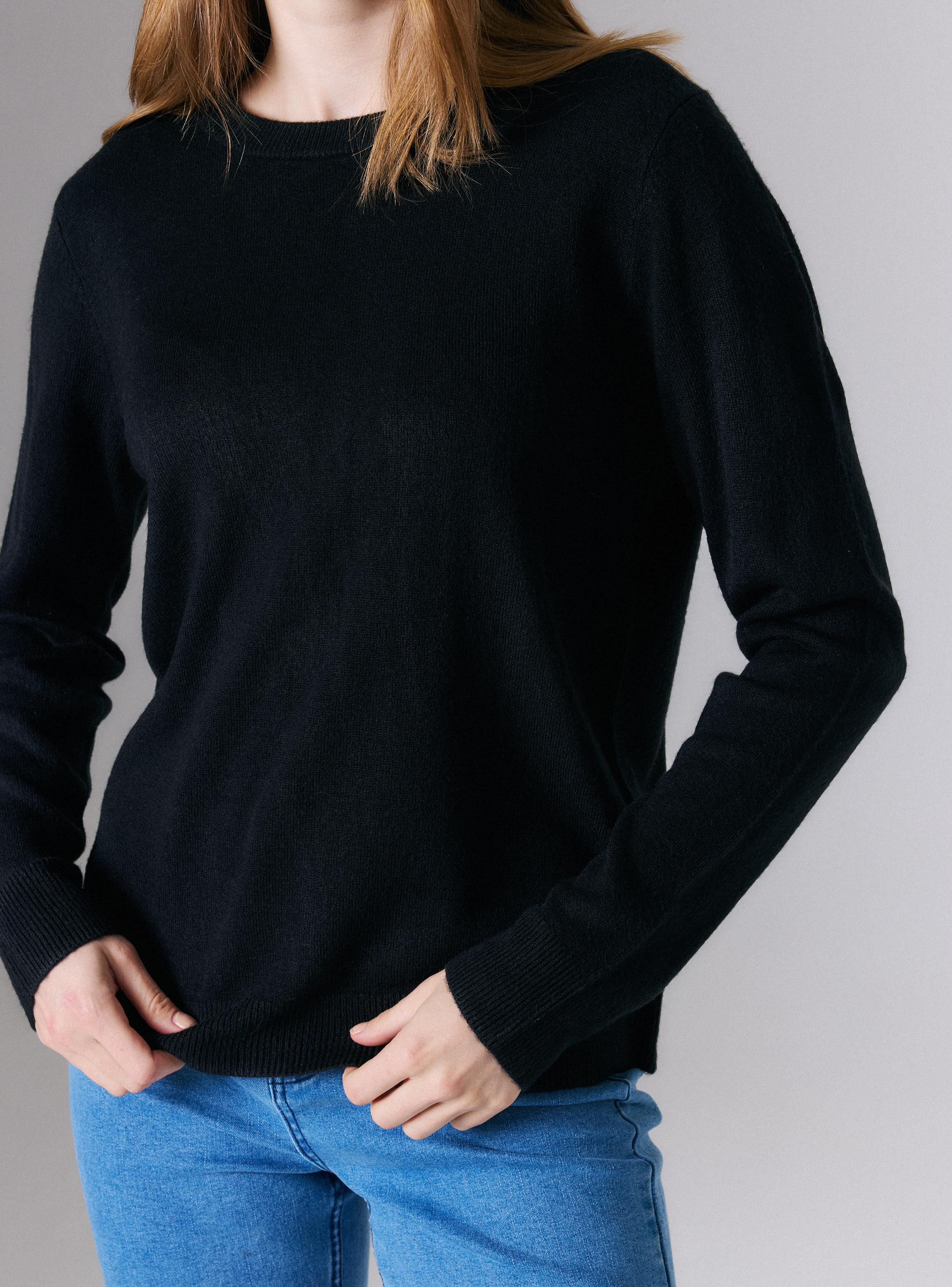 Sweater Liso Cuello Redondo-3