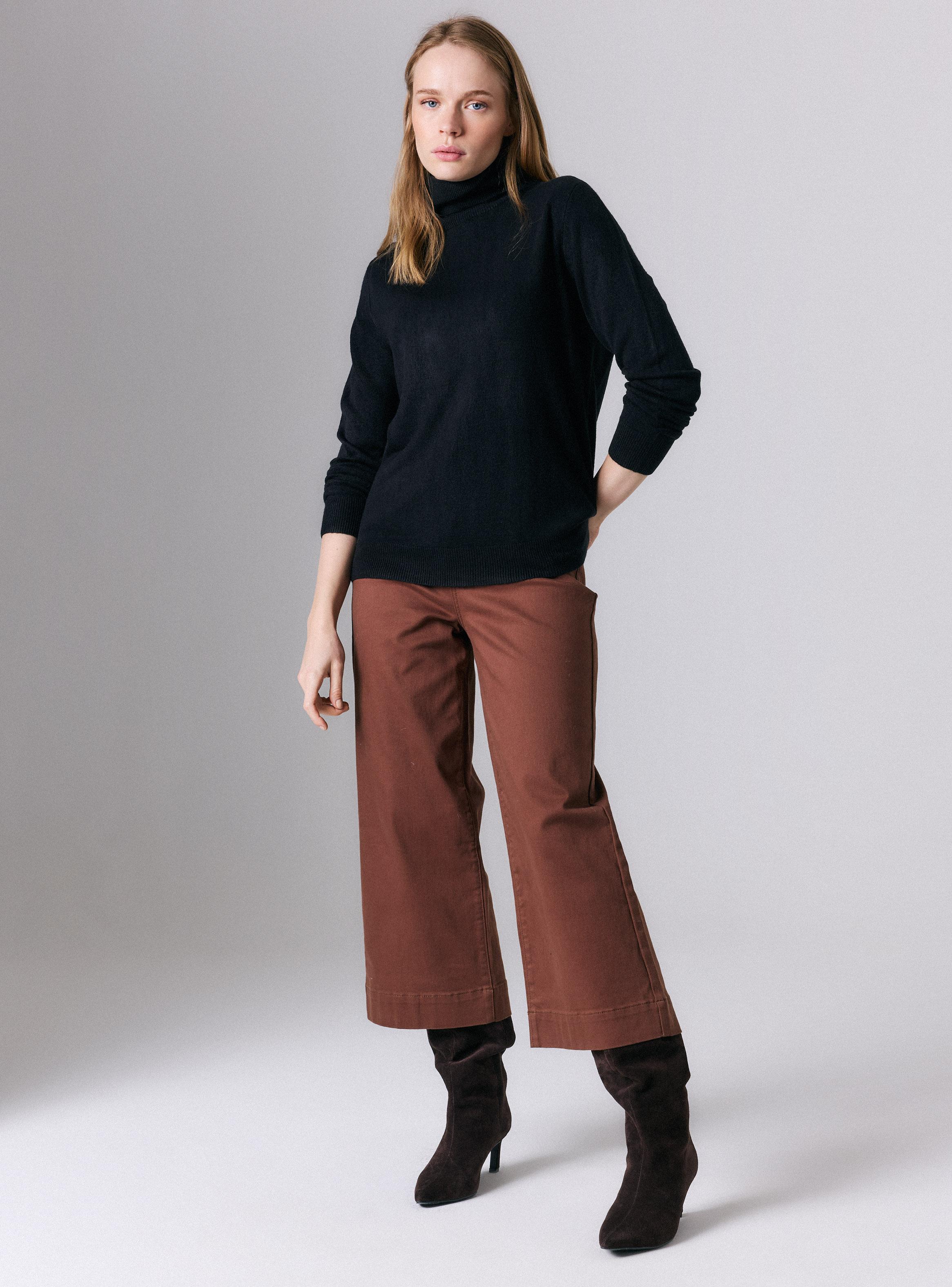 Sweater Holgado Cuello Alto-4