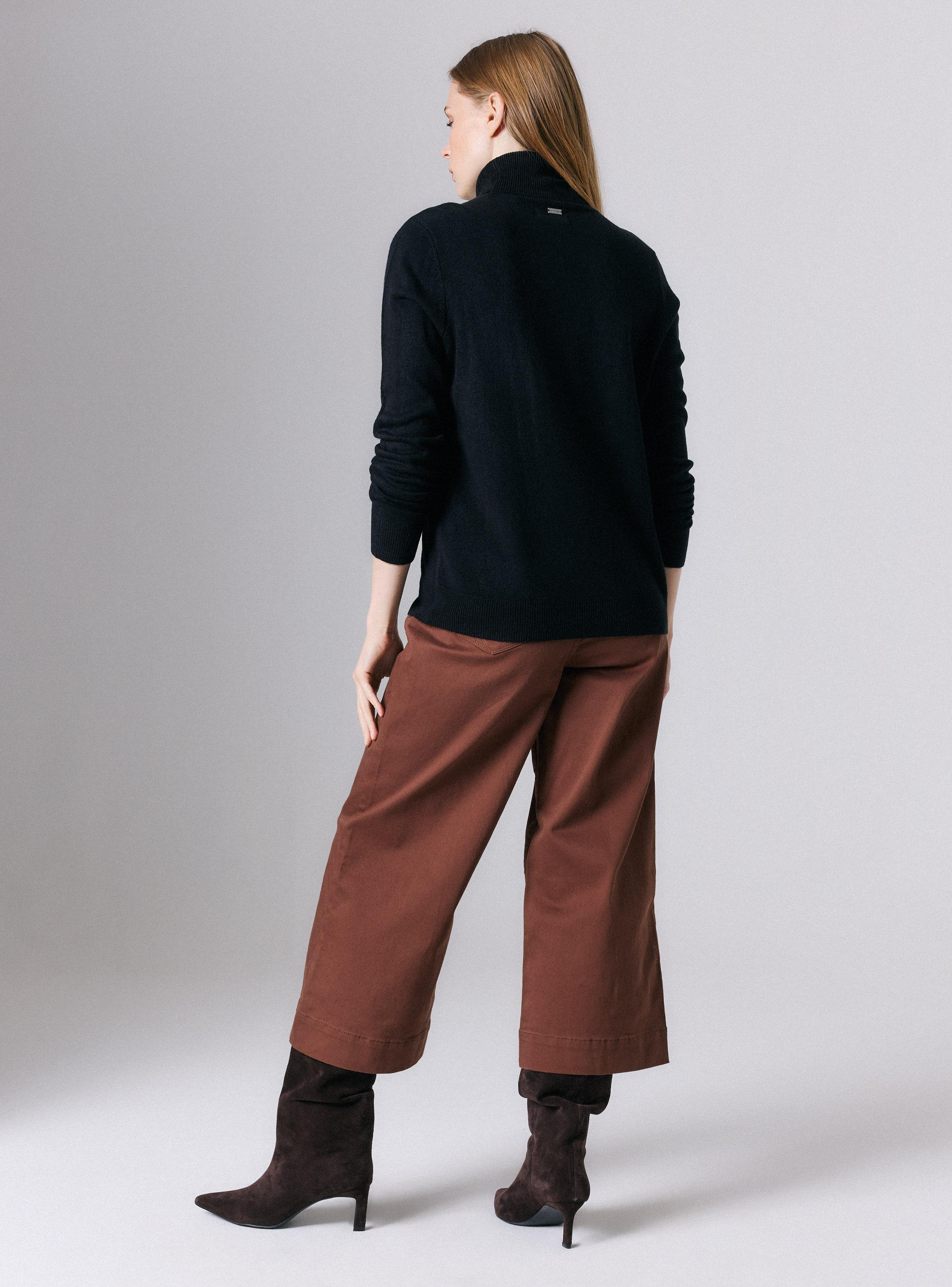 Sweater Holgado Cuello Alto-5