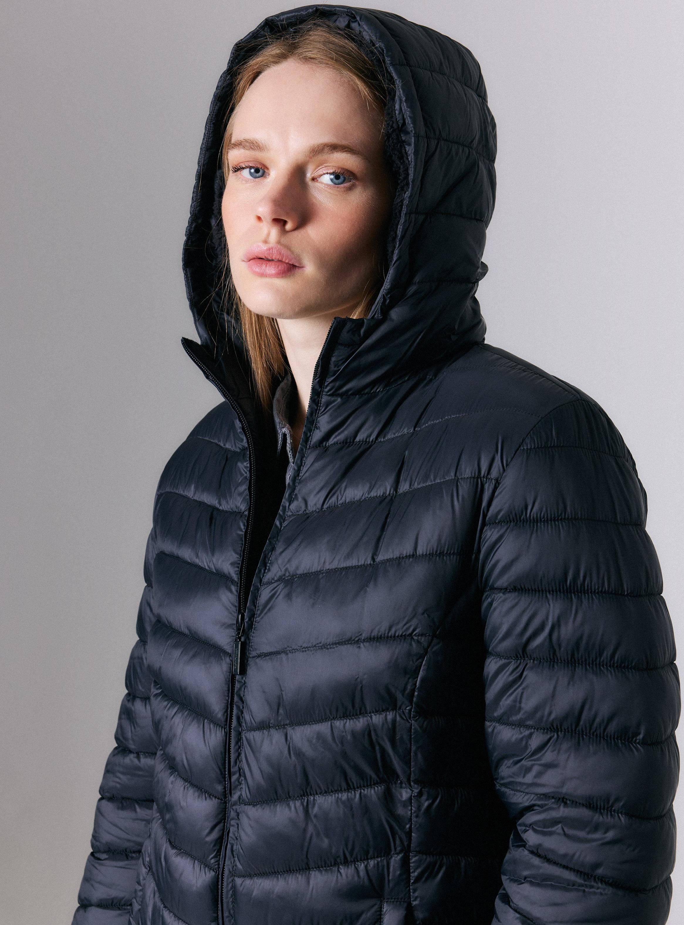 Parka Básica con Gorro-3