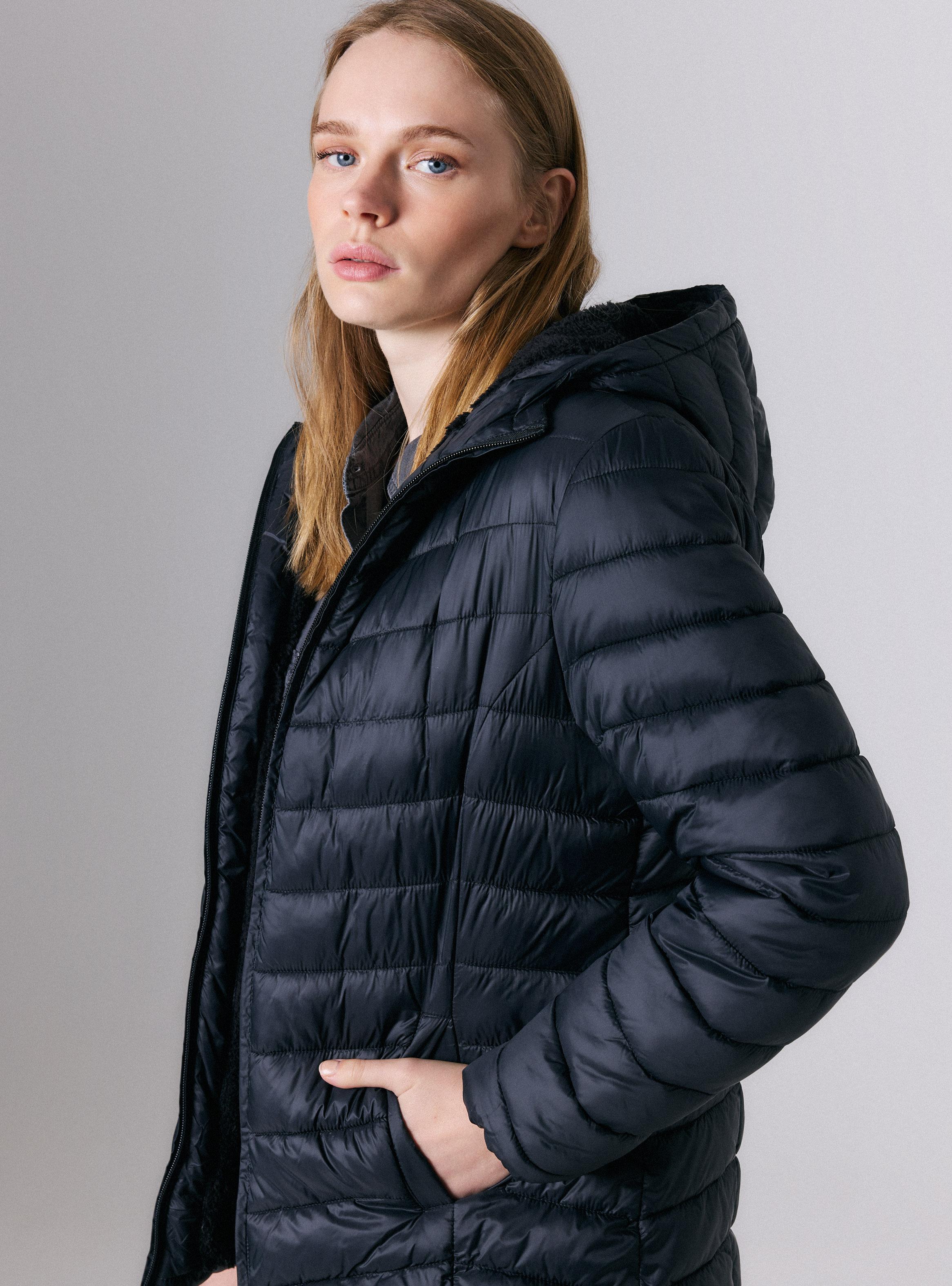 Parka Básica con Gorro-2