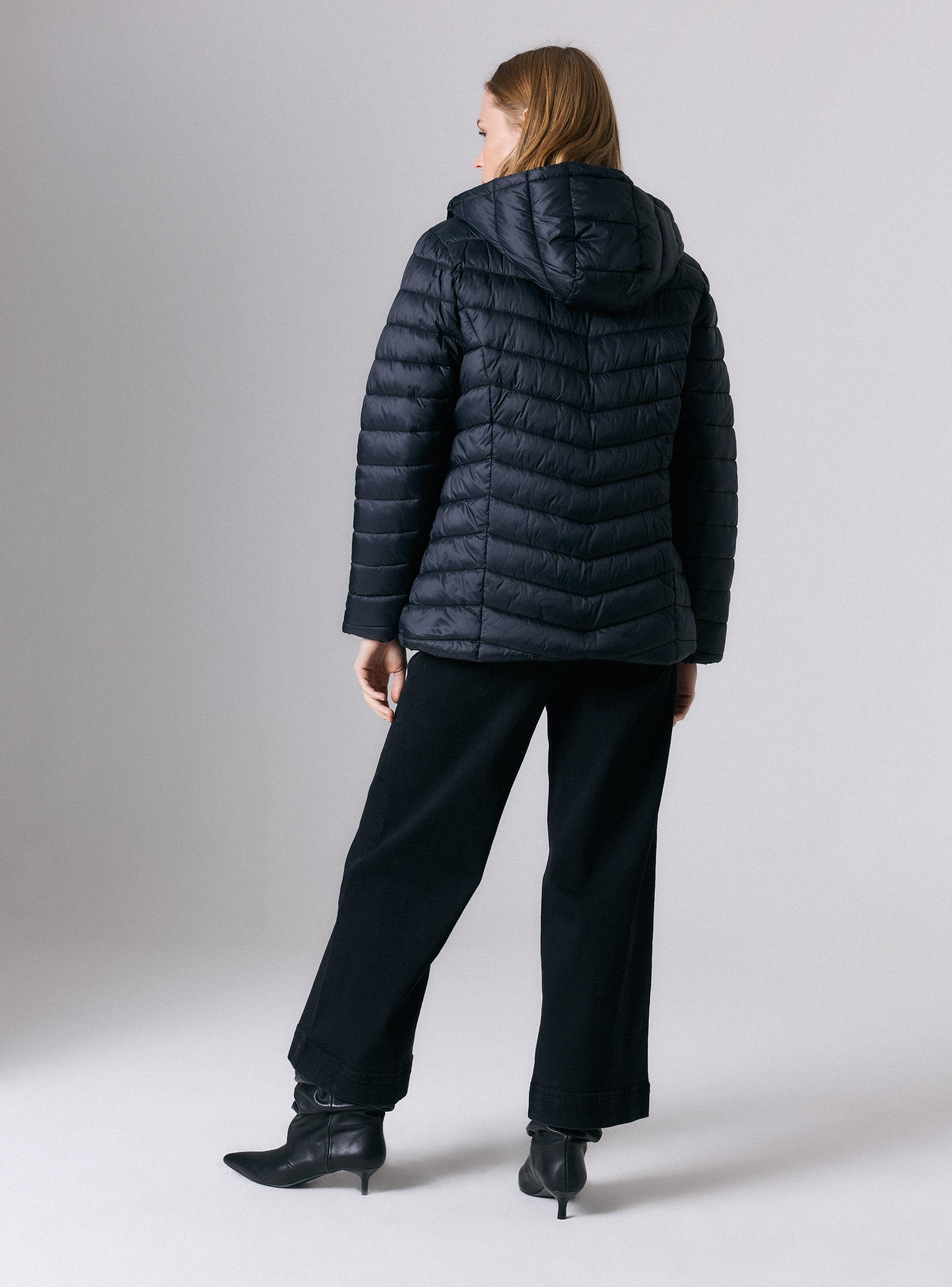 Parka Básica con Gorro-5