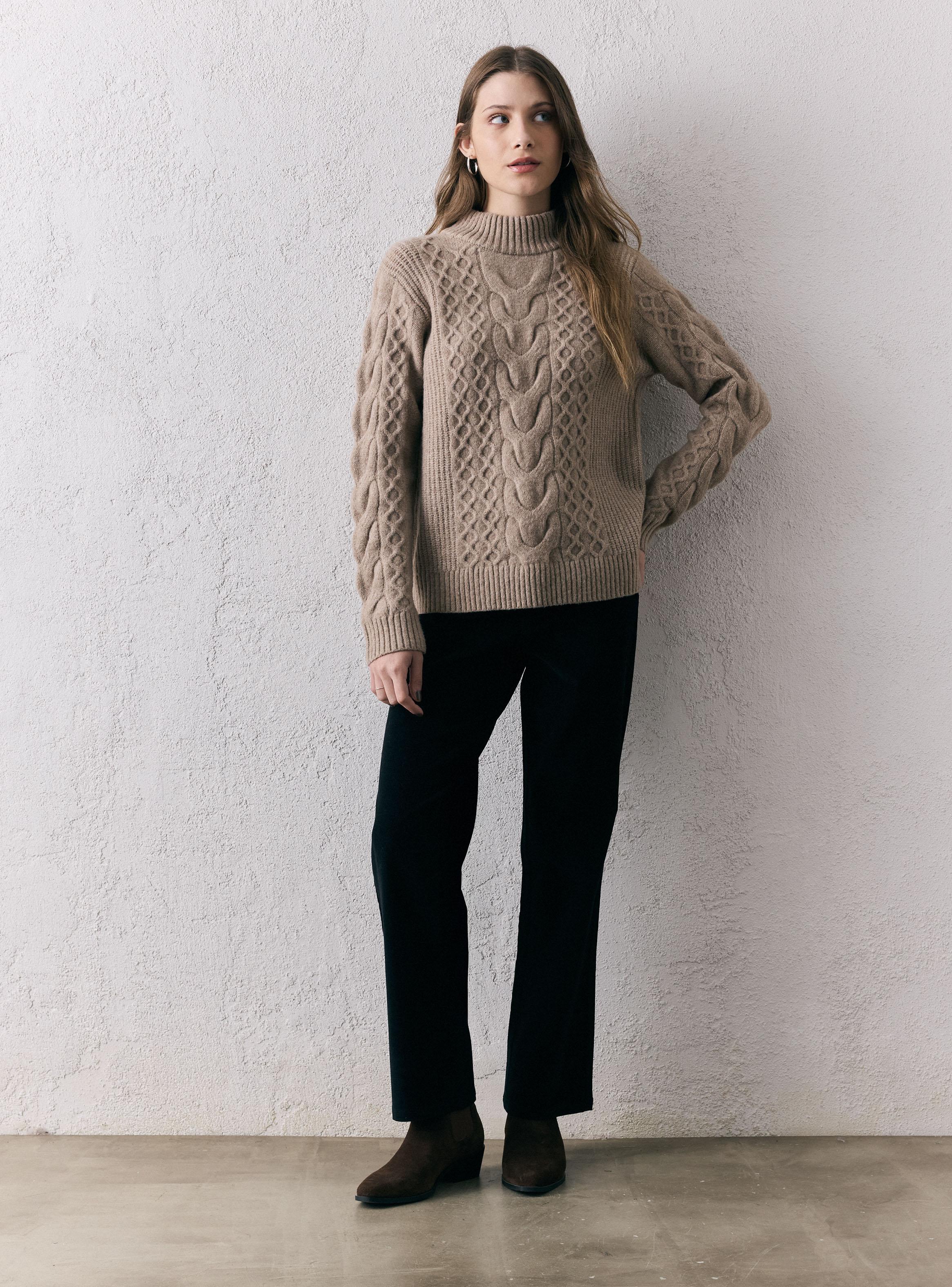 Sweater Crew Neck Trenzado-4