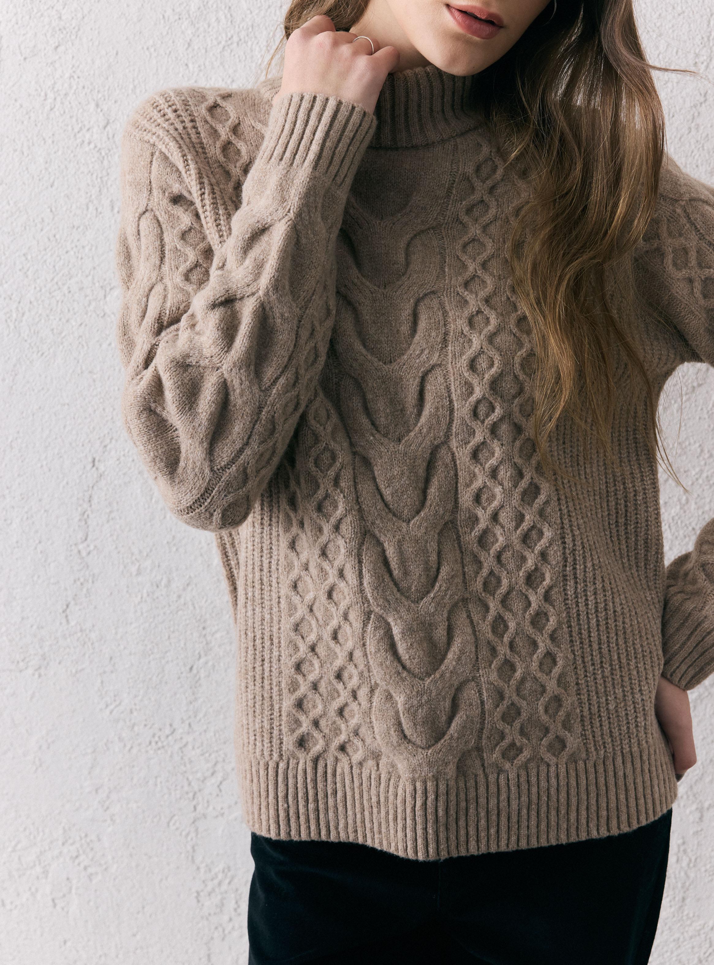 Sweater Crew Neck Trenzado-3