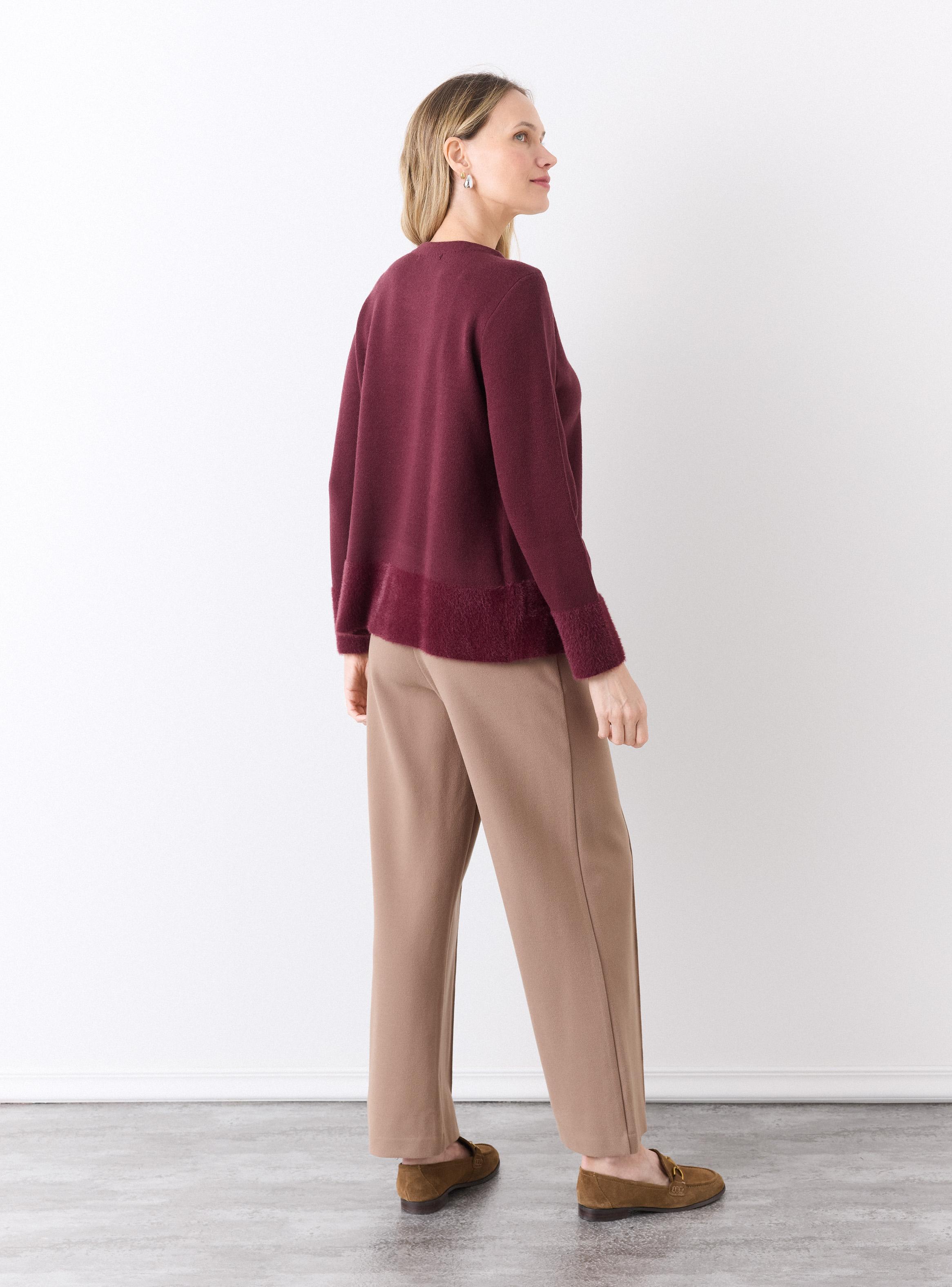 Chaleco Cárdigan con Botones Adorno-5