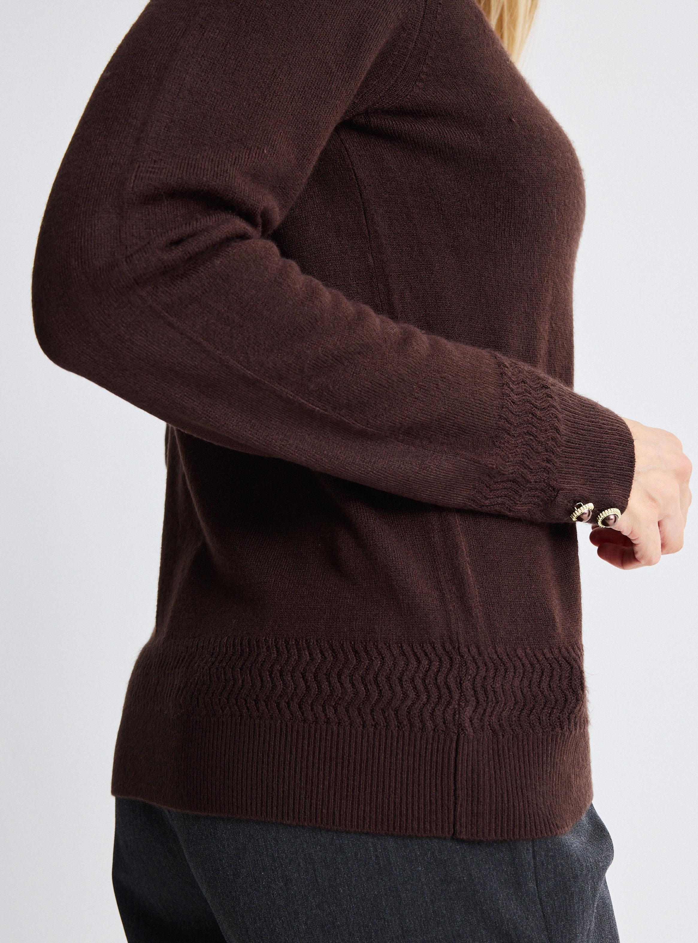 Sweater Botones con Adorno-3