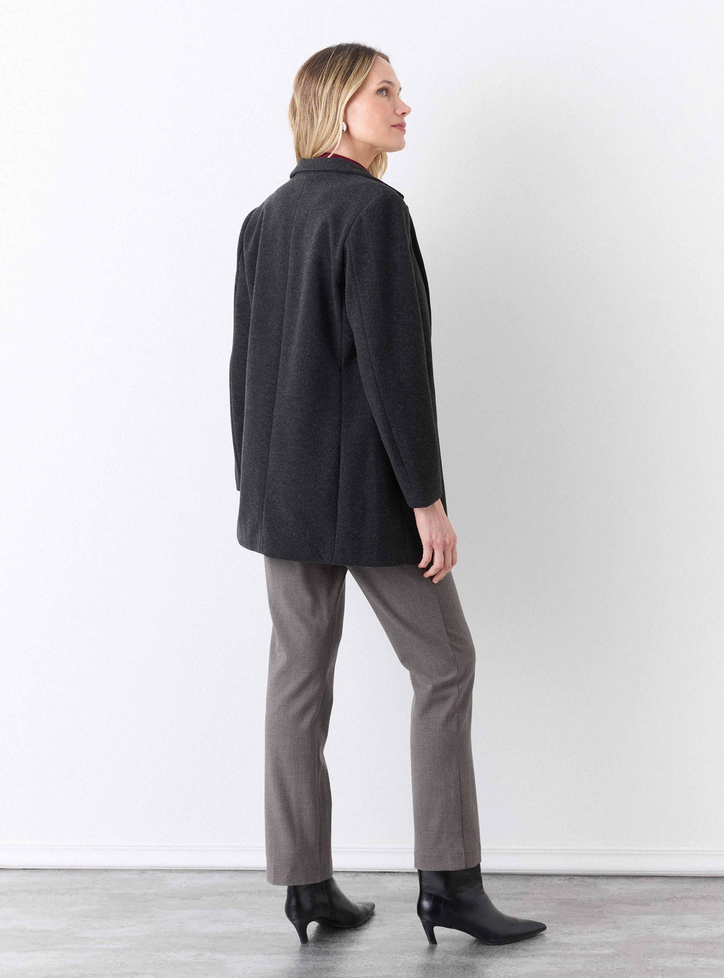 Abrigo Bolsillo Ojal Frontales-5