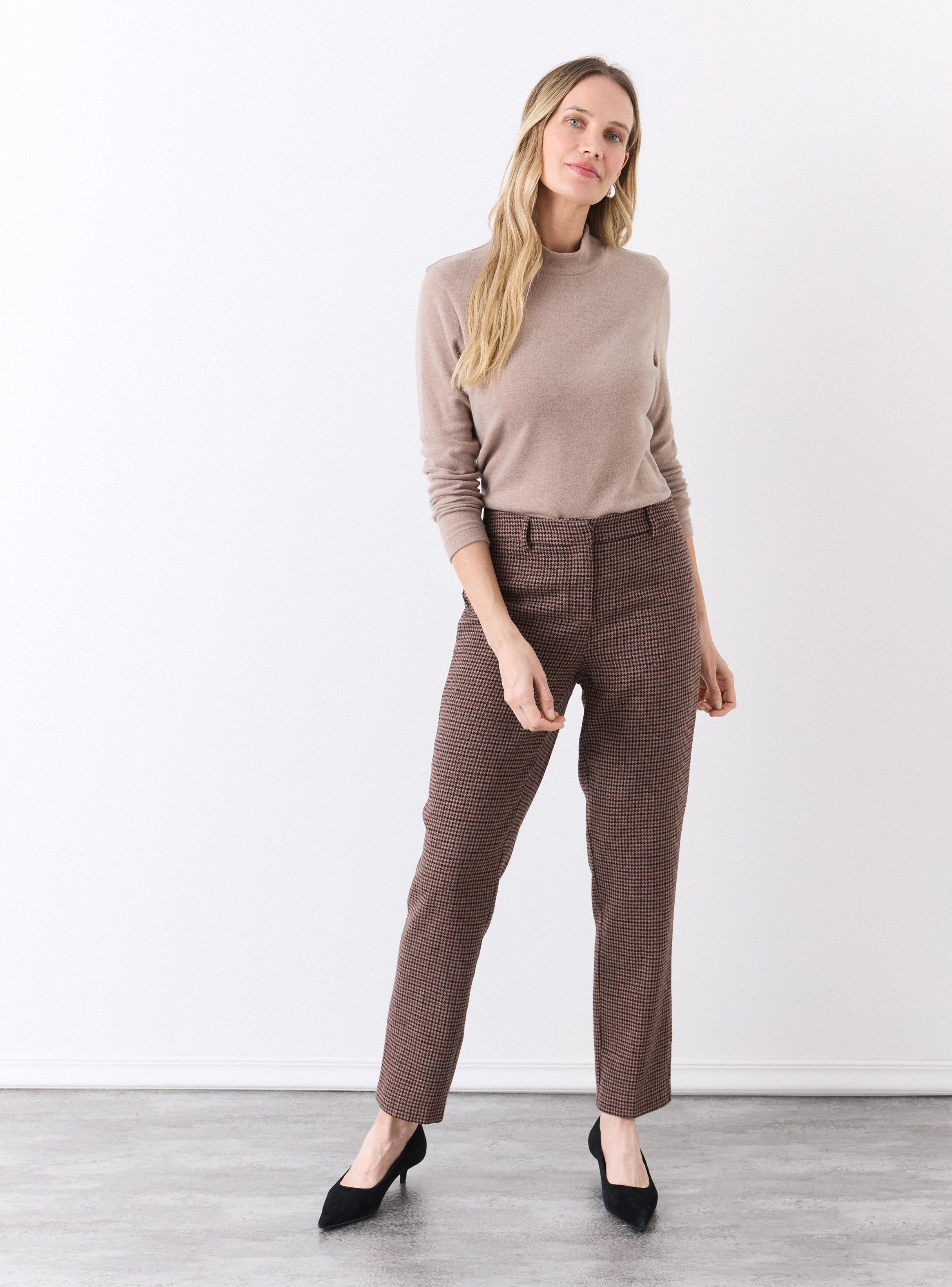 Pantalón Diseño a Cuadros-4