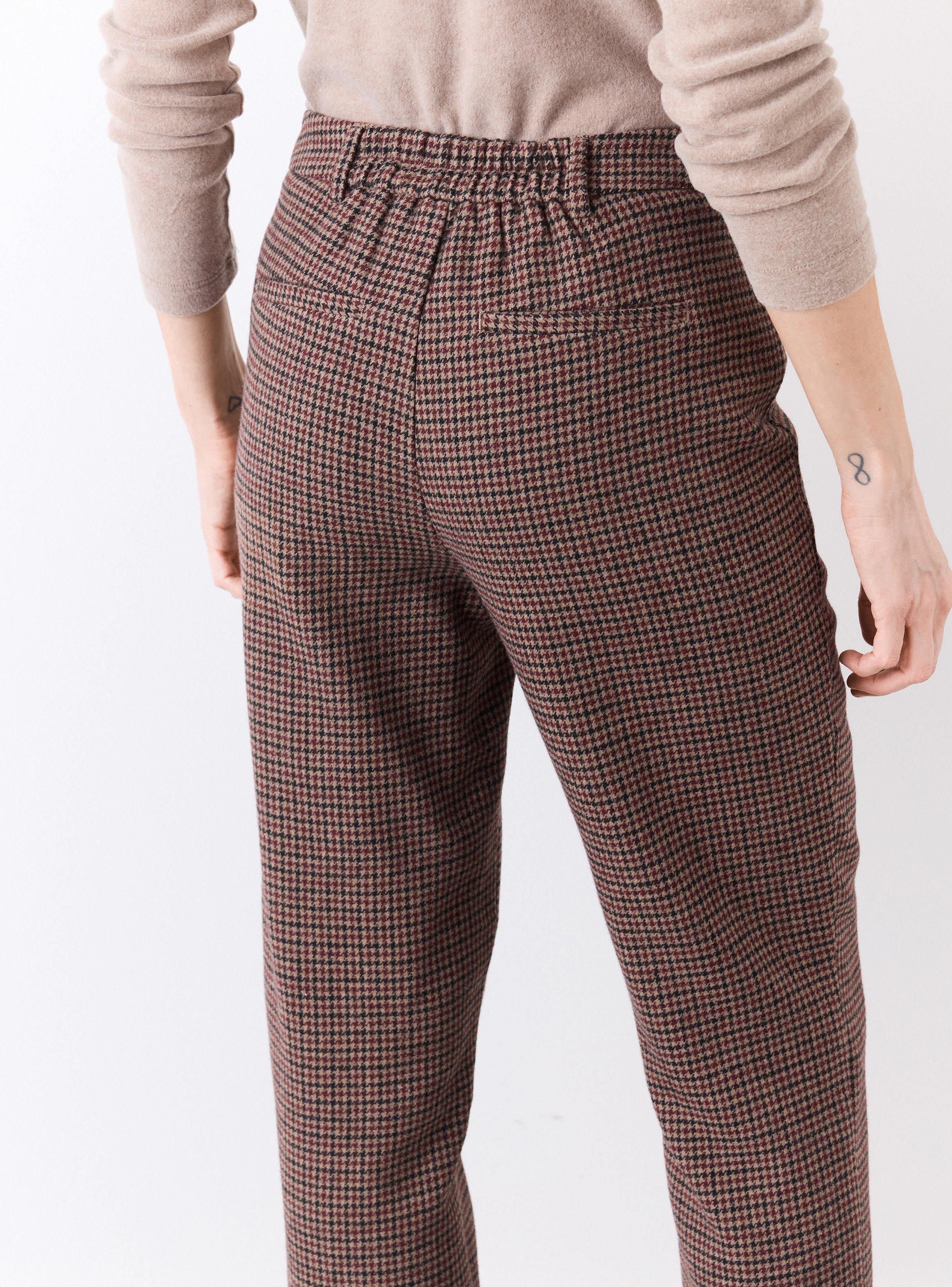 Pantalón Diseño a Cuadros-3