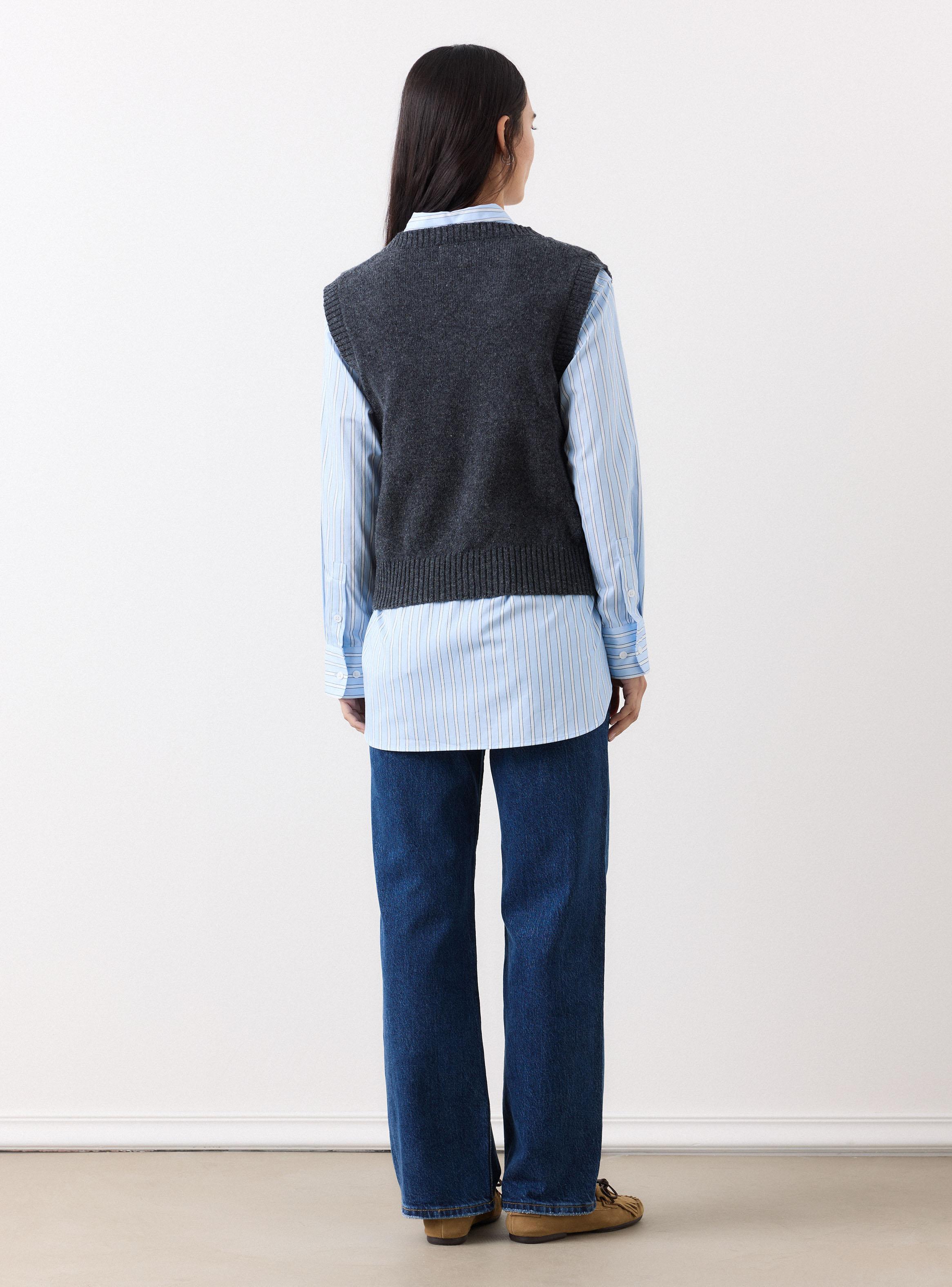 Sweater Lana Diseño Cuello V-5