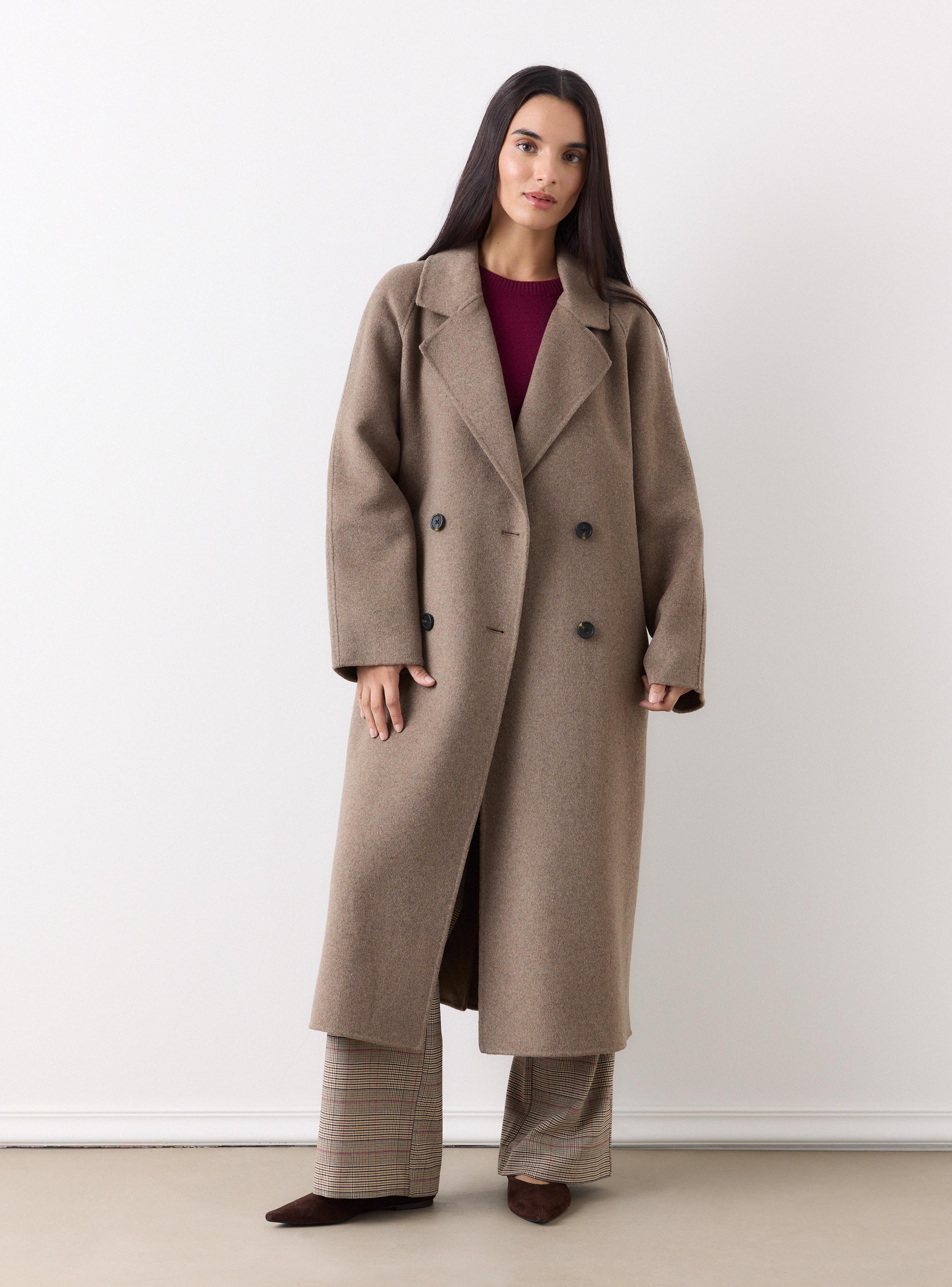 Abrigo Lana Hecho a Mano-4