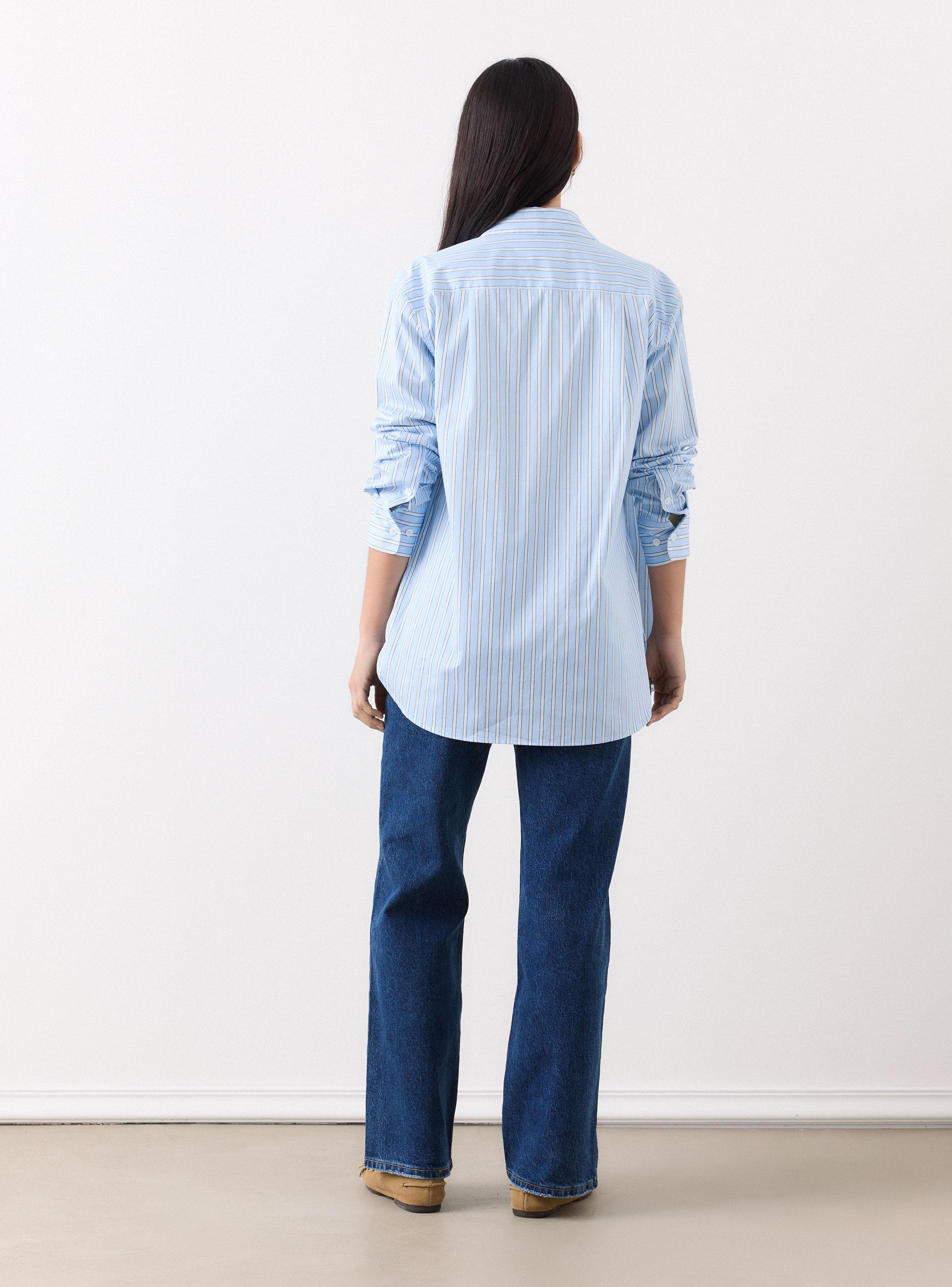 Jeans Tela Comfort Mezcla de Algodón Viscosa y Spandex-5