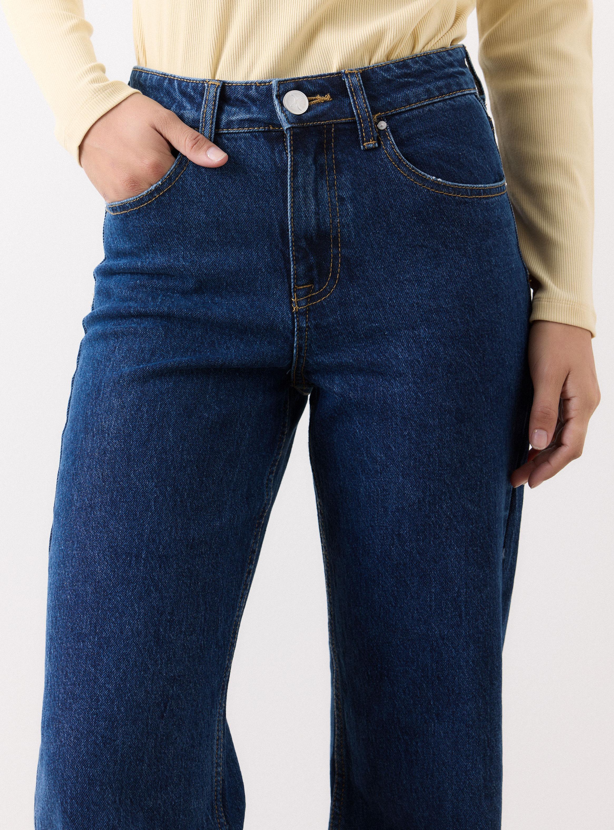 Jeans Tela Comfort Mezcla de Algodón Viscosa y Spandex-2