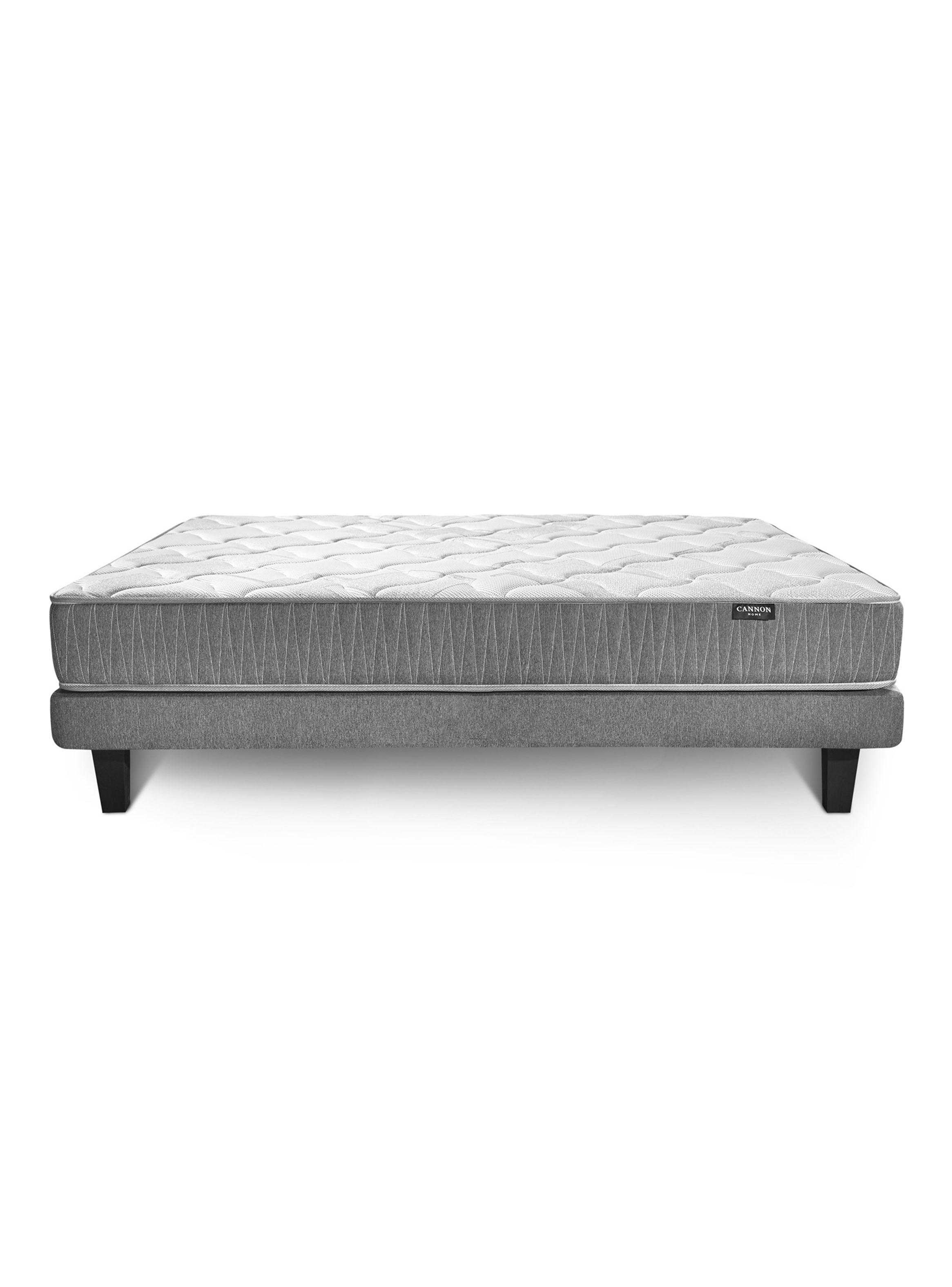 Cama Europea I-Rest 1.5 Plazas Base Normal + Respaldo + Sábanas-2
