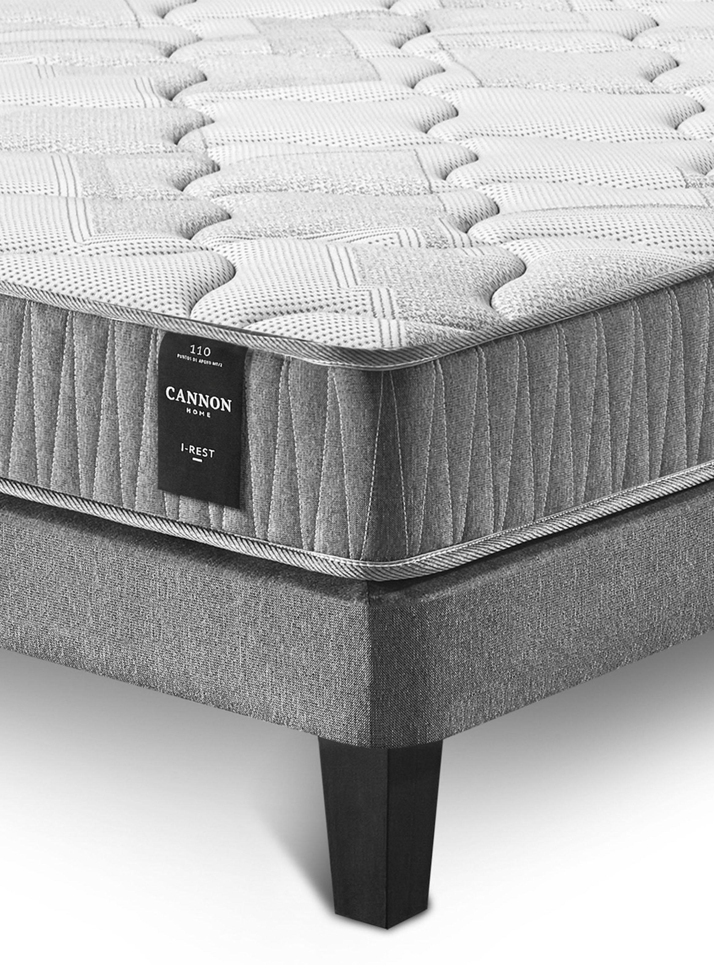 Cama Europea I-Rest 2 Plazas Base Dividida + Respaldo Kir Marengo-4