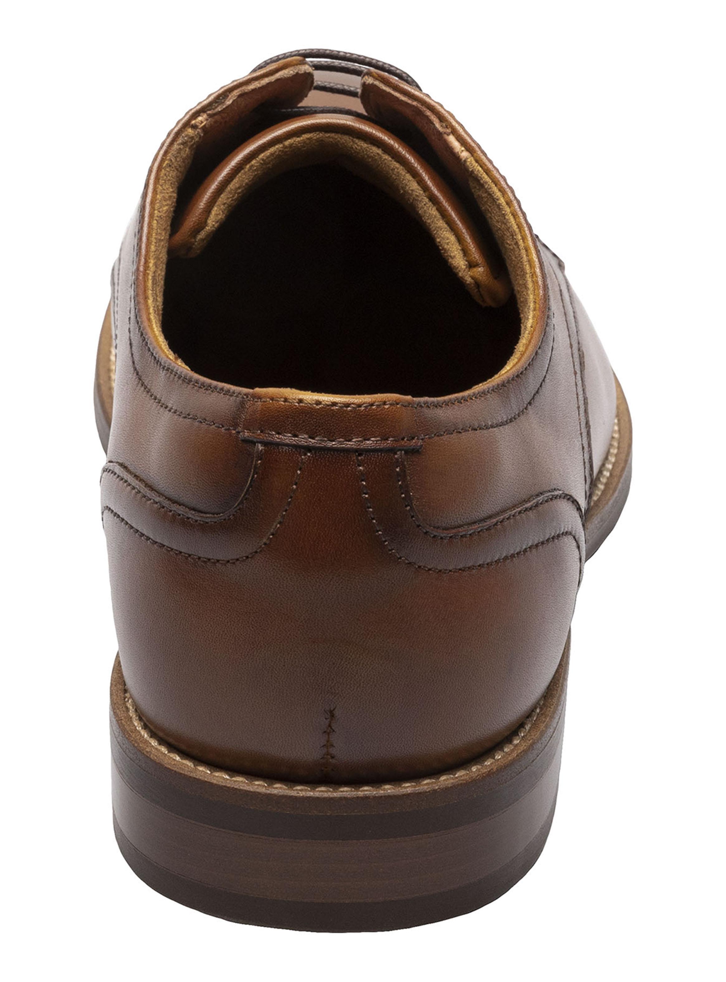 Zapato Casual Cognac Rucci Plain Toe Oxford Cuero Hombre-4
