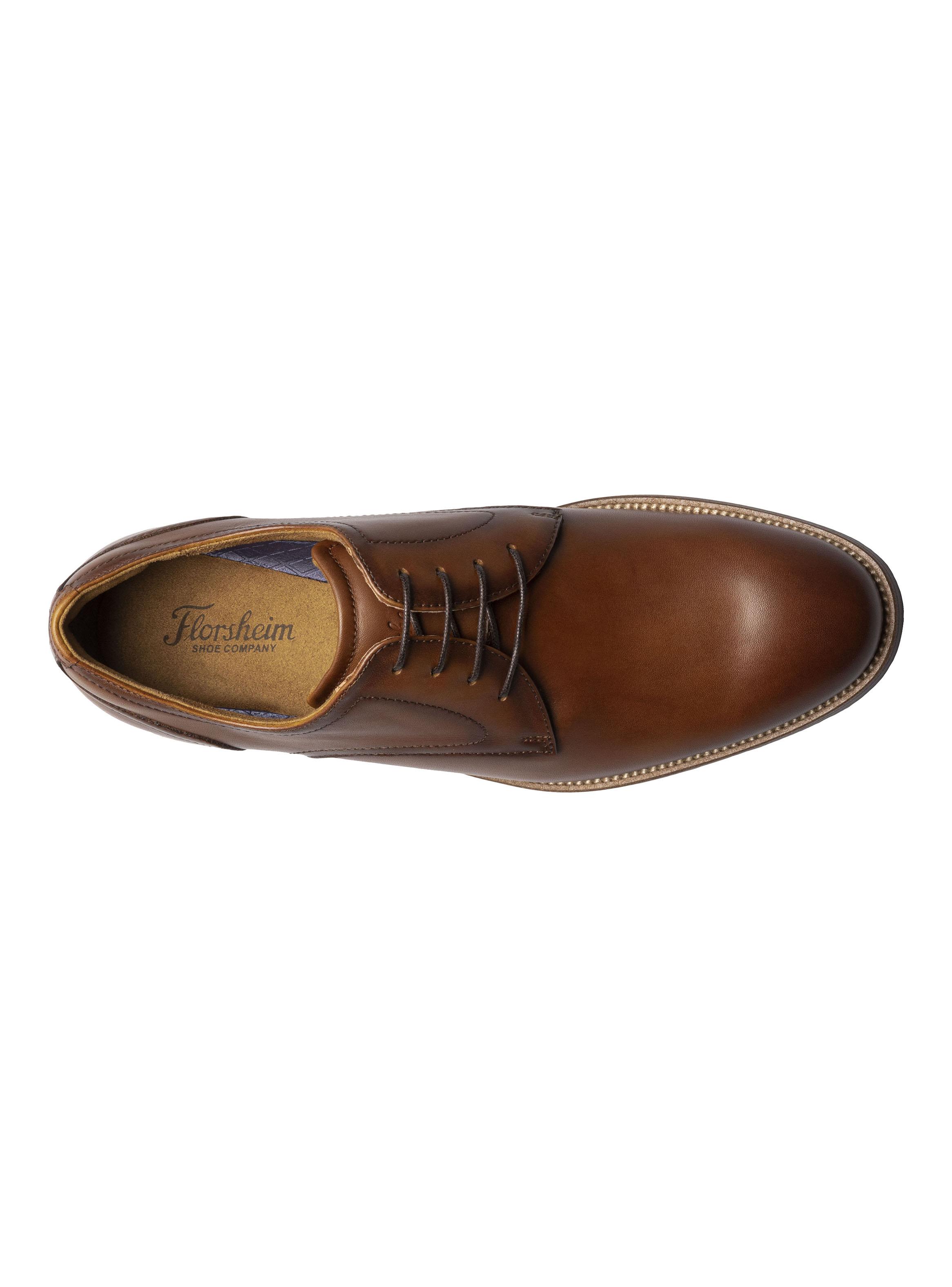 Zapato Casual Cognac Rucci Plain Toe Oxford Cuero Hombre-5