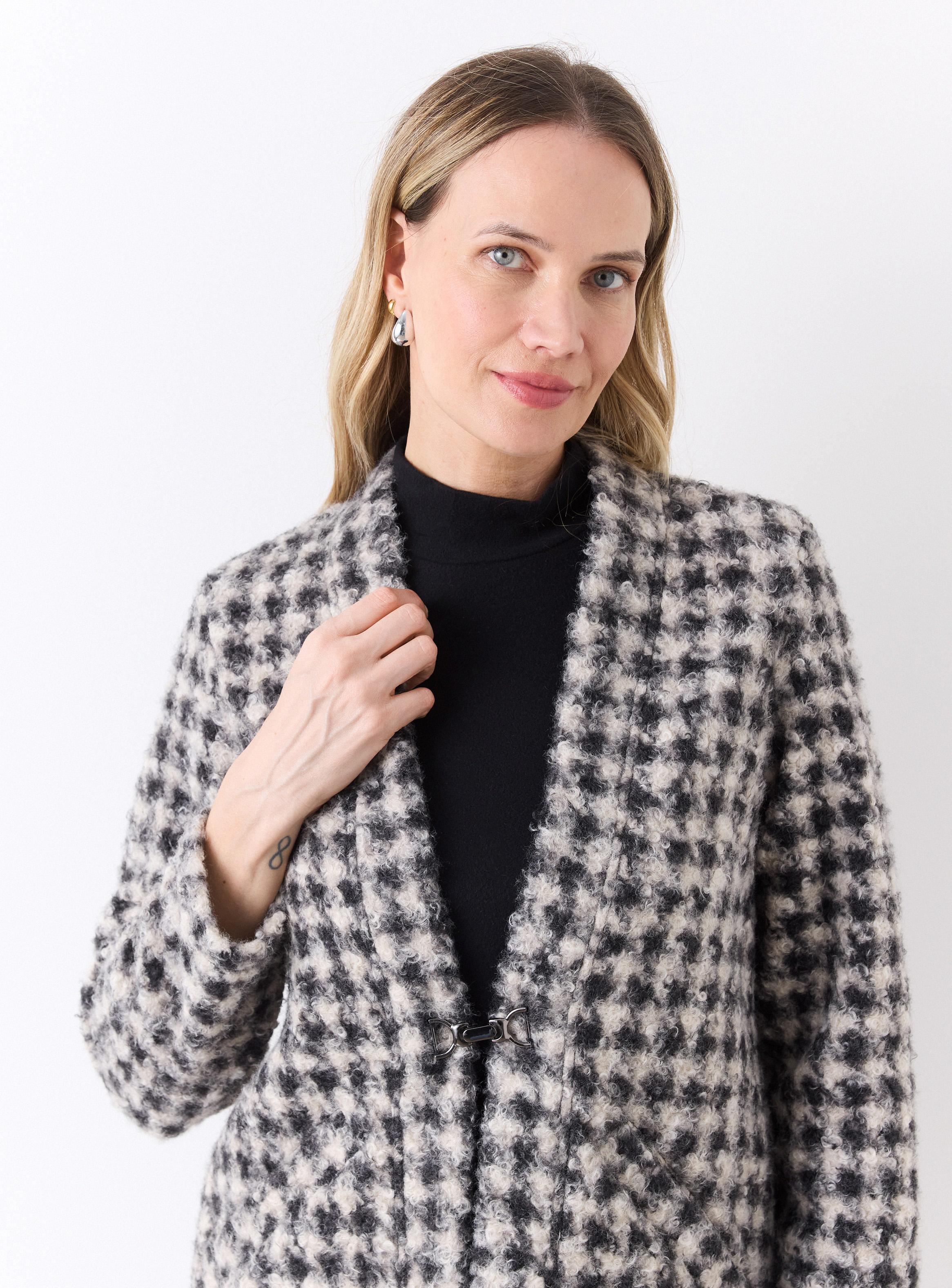 Abrigo Chiporro con Patrón Pata de Gallo-2