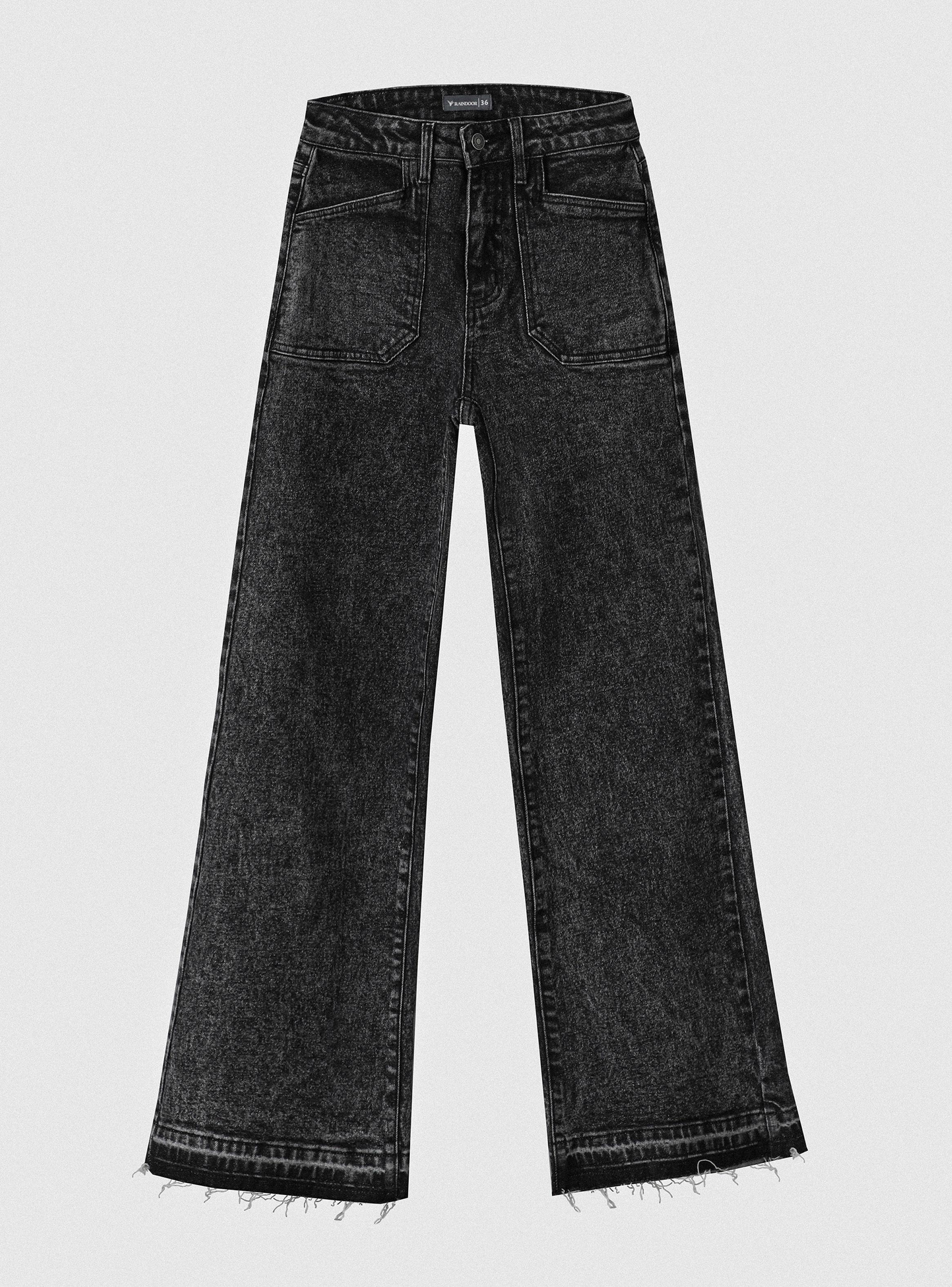 Jeans Whistler Balck Wide Leg-4
