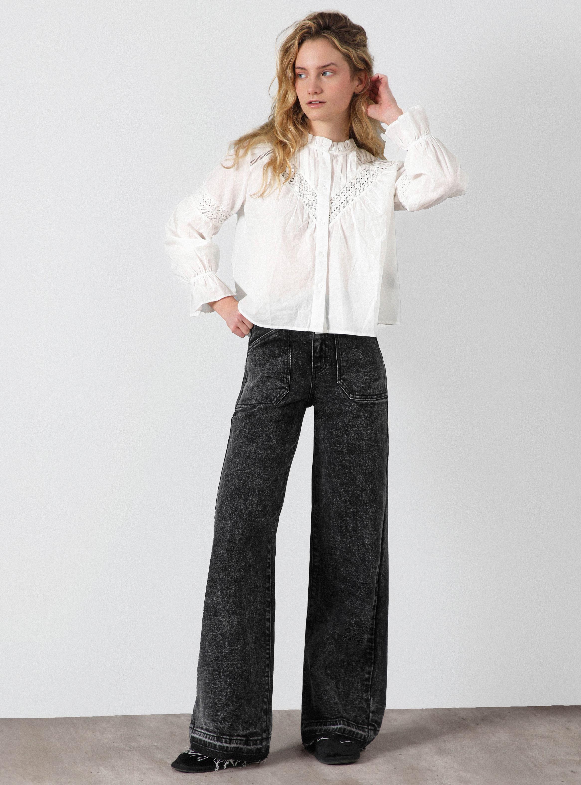 Jeans Whistler Balck Wide Leg-3