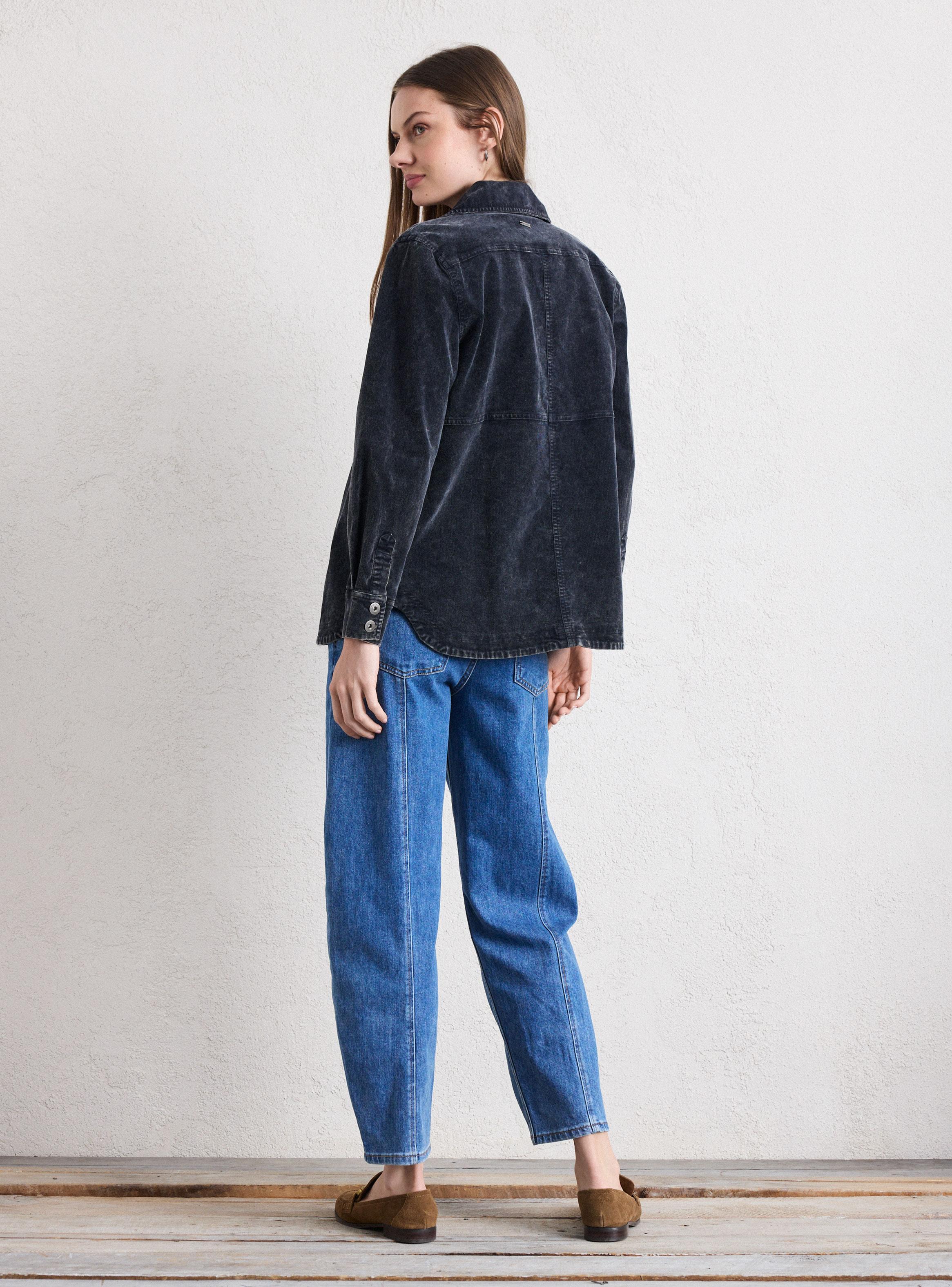 Chaqueta Sobrecamisa de Cotelé Delgado Confort-5