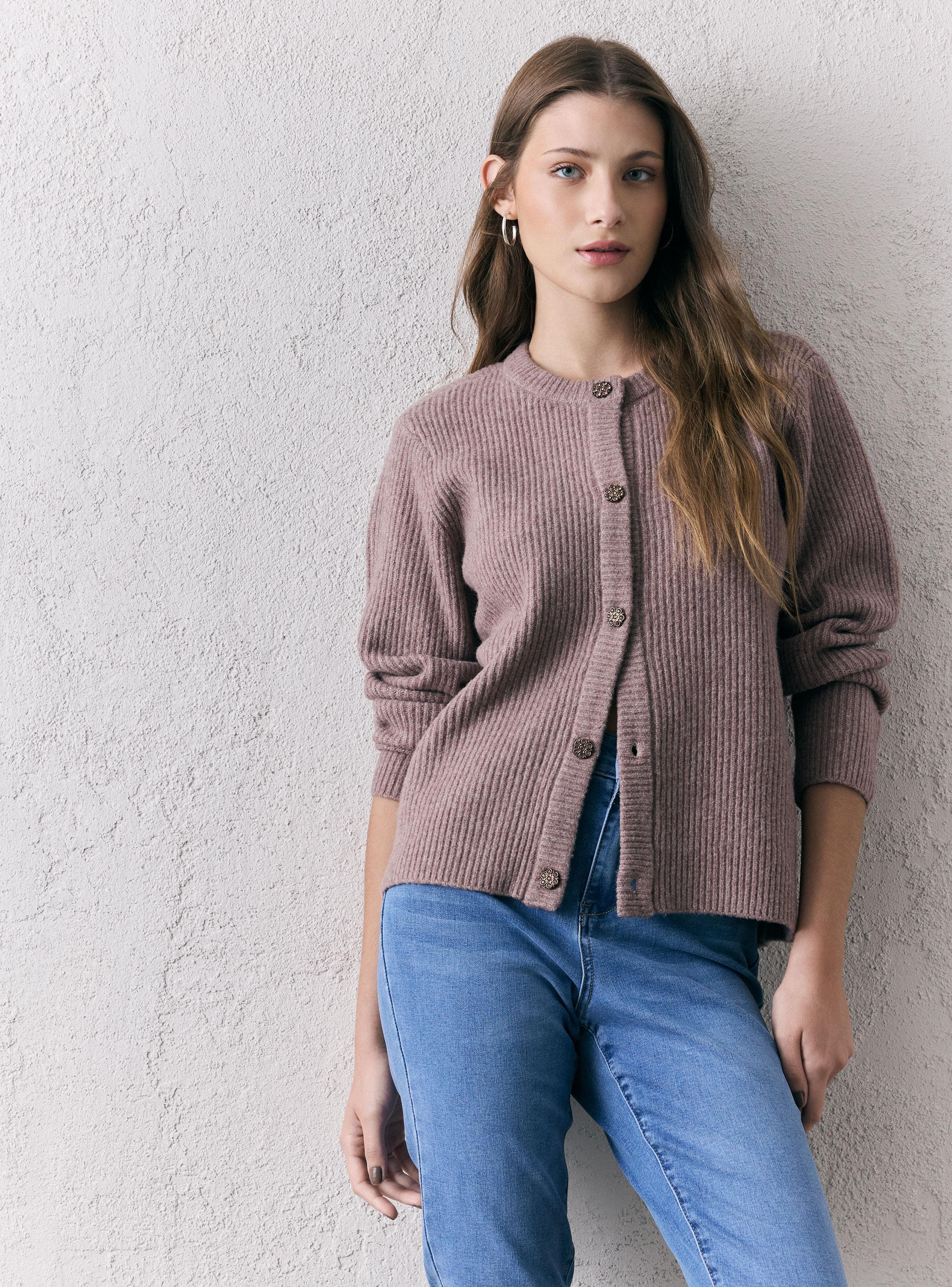 Chaleco con Botones de Joya-0