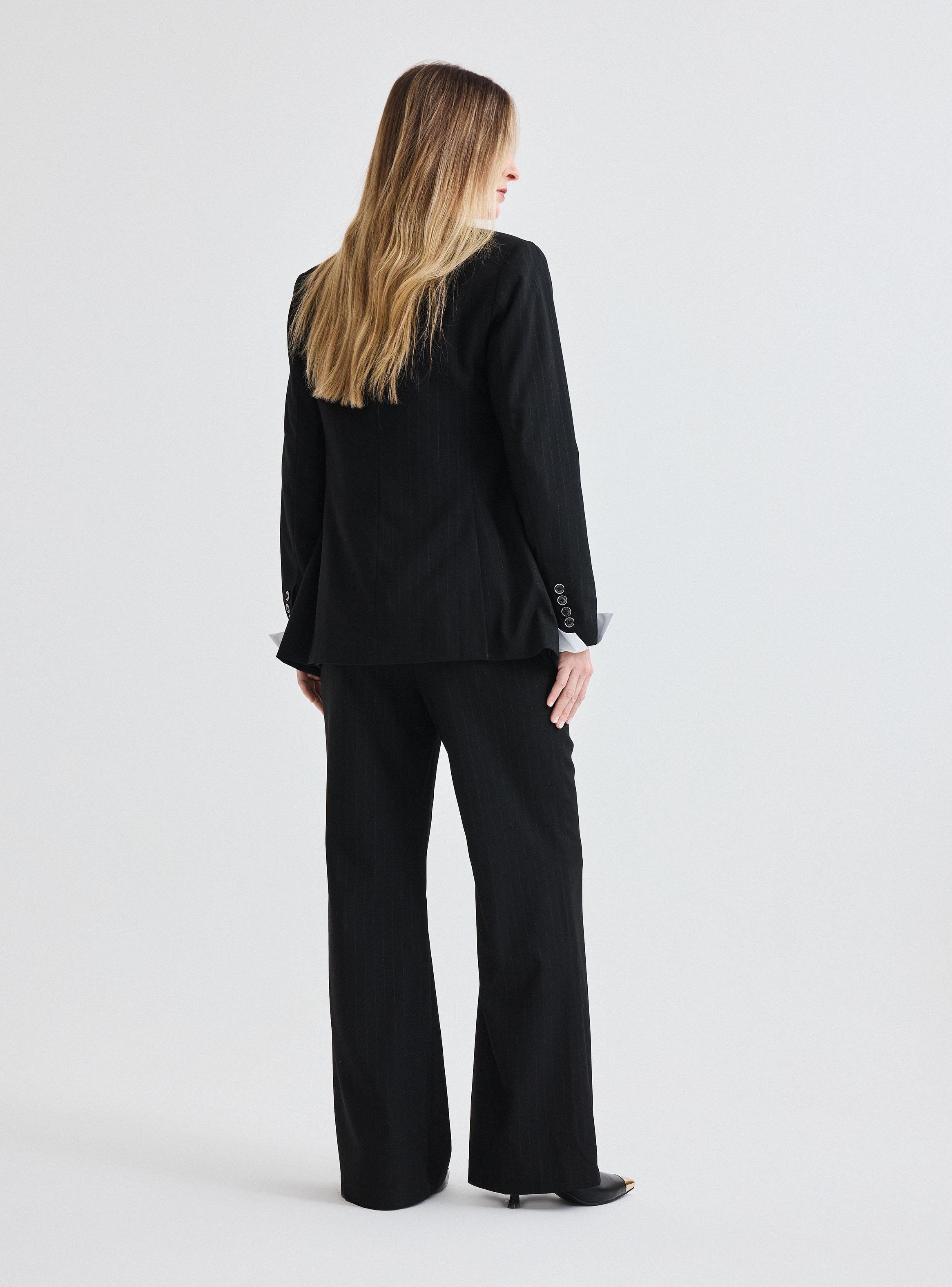 Pantalón Raya Diplomática con Lurex-5