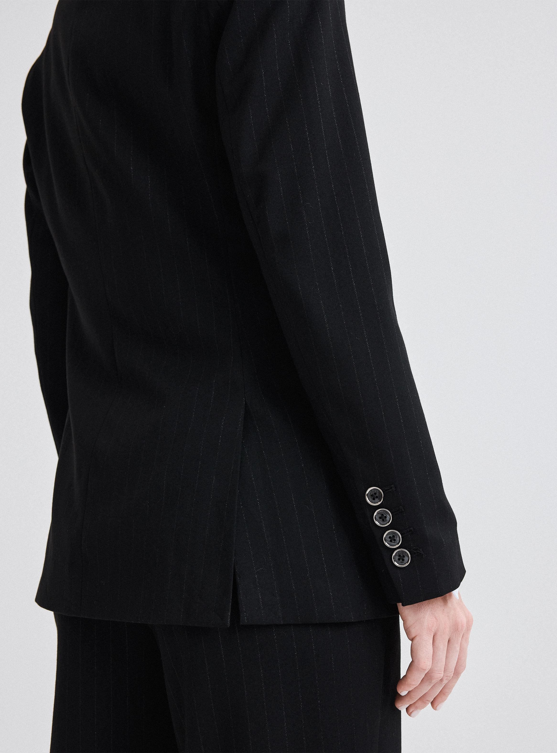 Blazer Raya Diplomática con Lurex-3