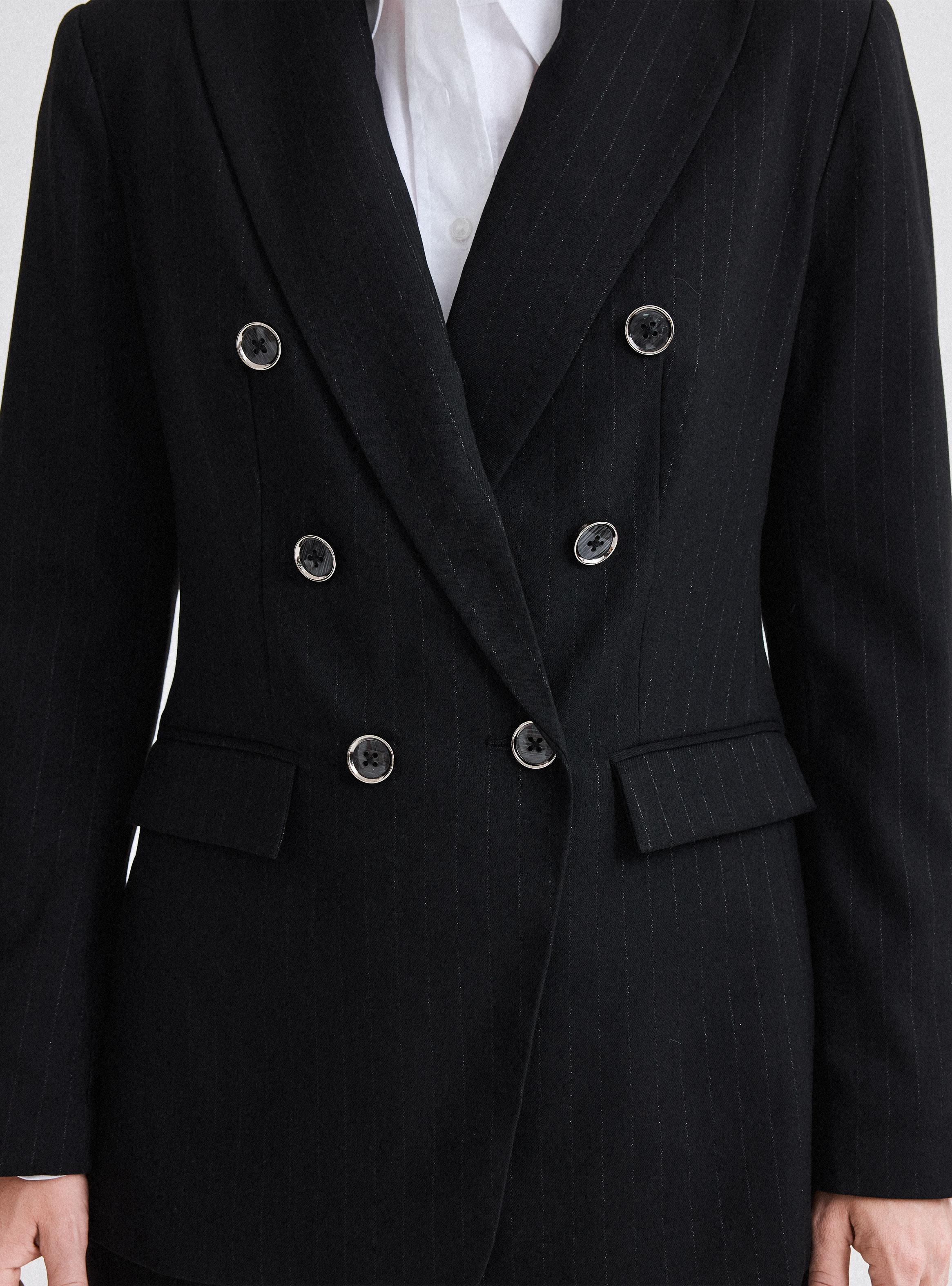 Blazer Raya Diplomática con Lurex-2