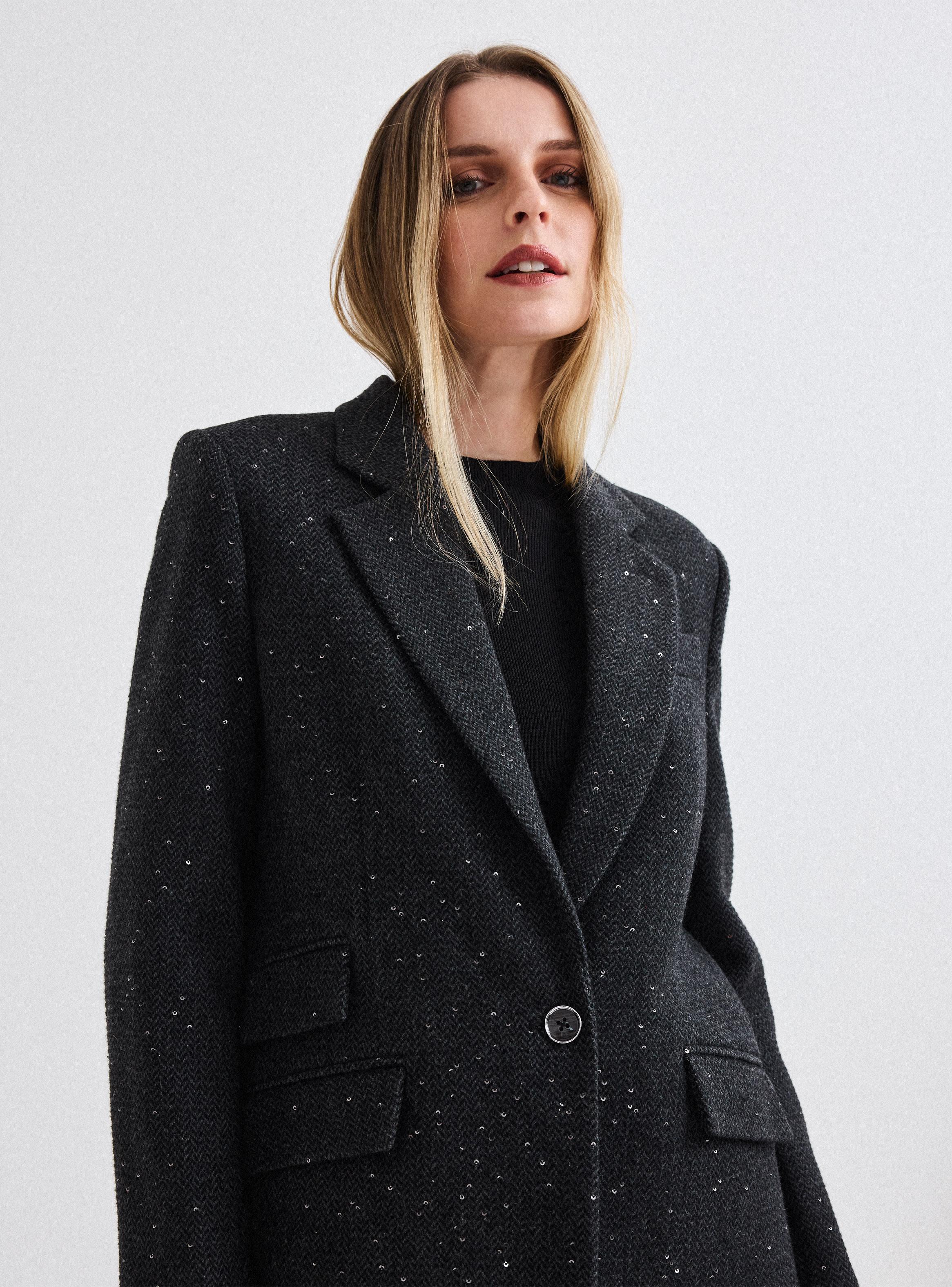 Blazer Espiga con Lentejuelas-2