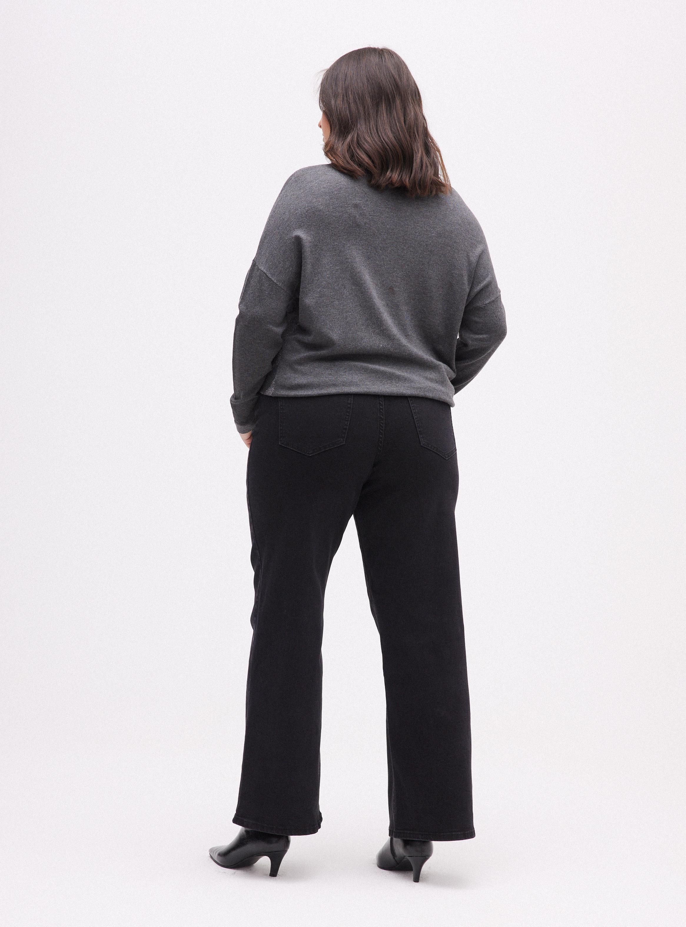 Jeans Control Abdomen Wide Leg-5