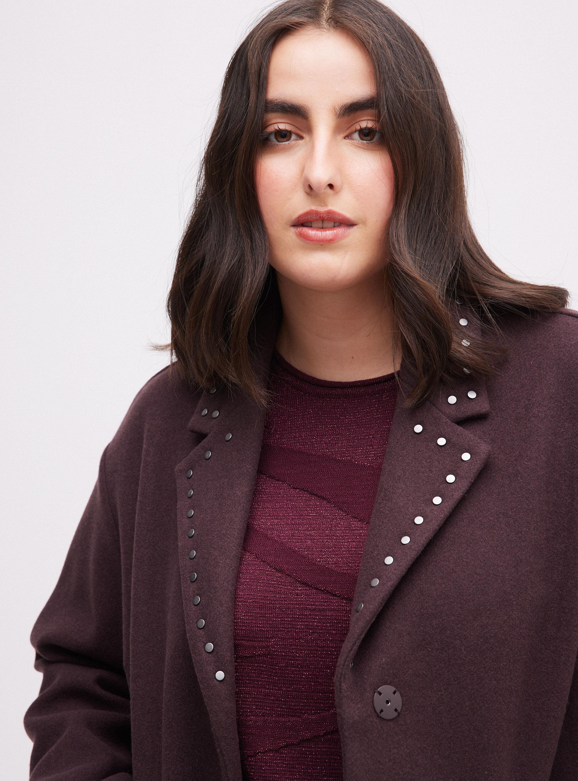 Abrigo Tejido Tipo Velour-2