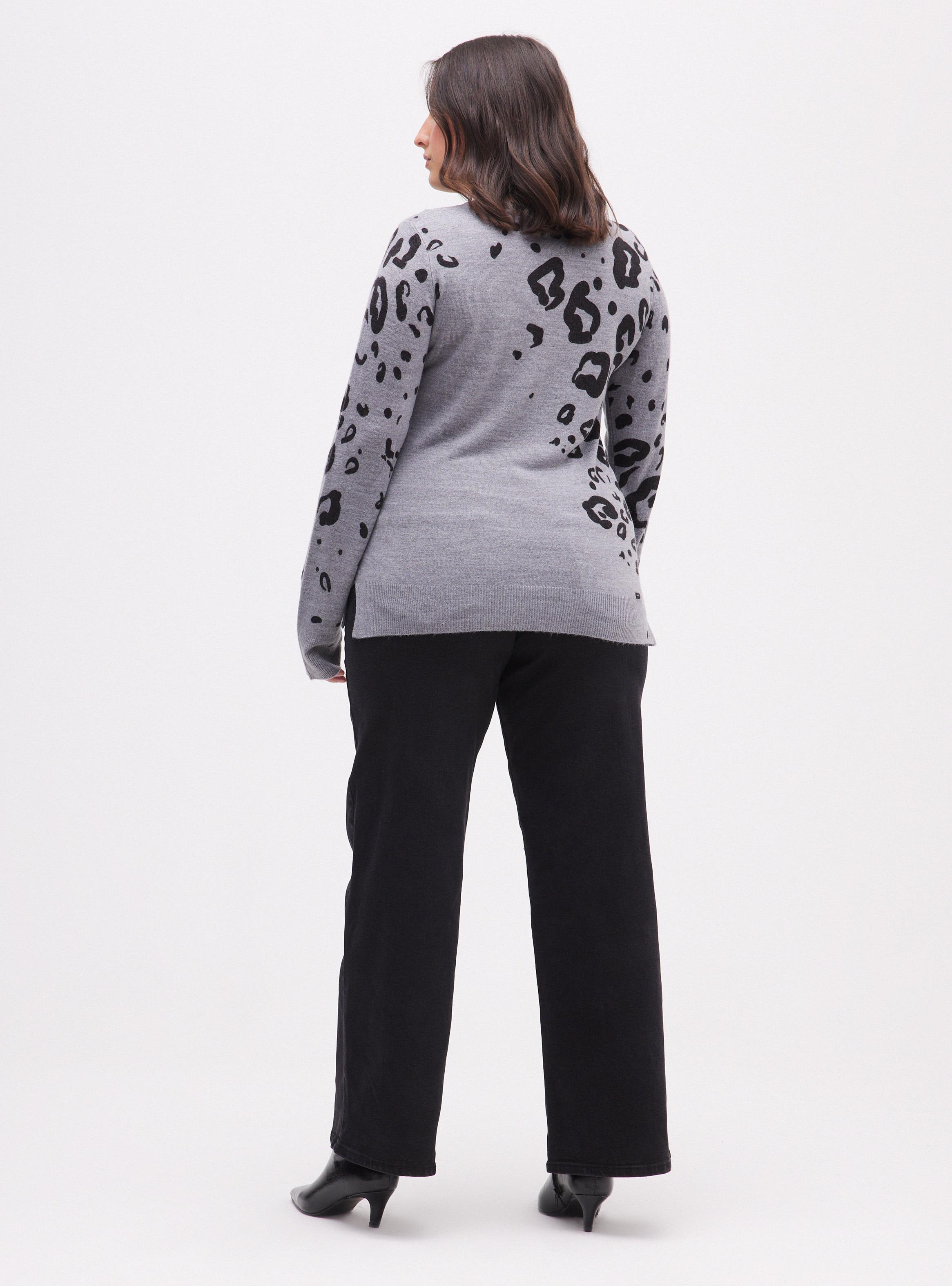 Sweater Estampado Animal-5