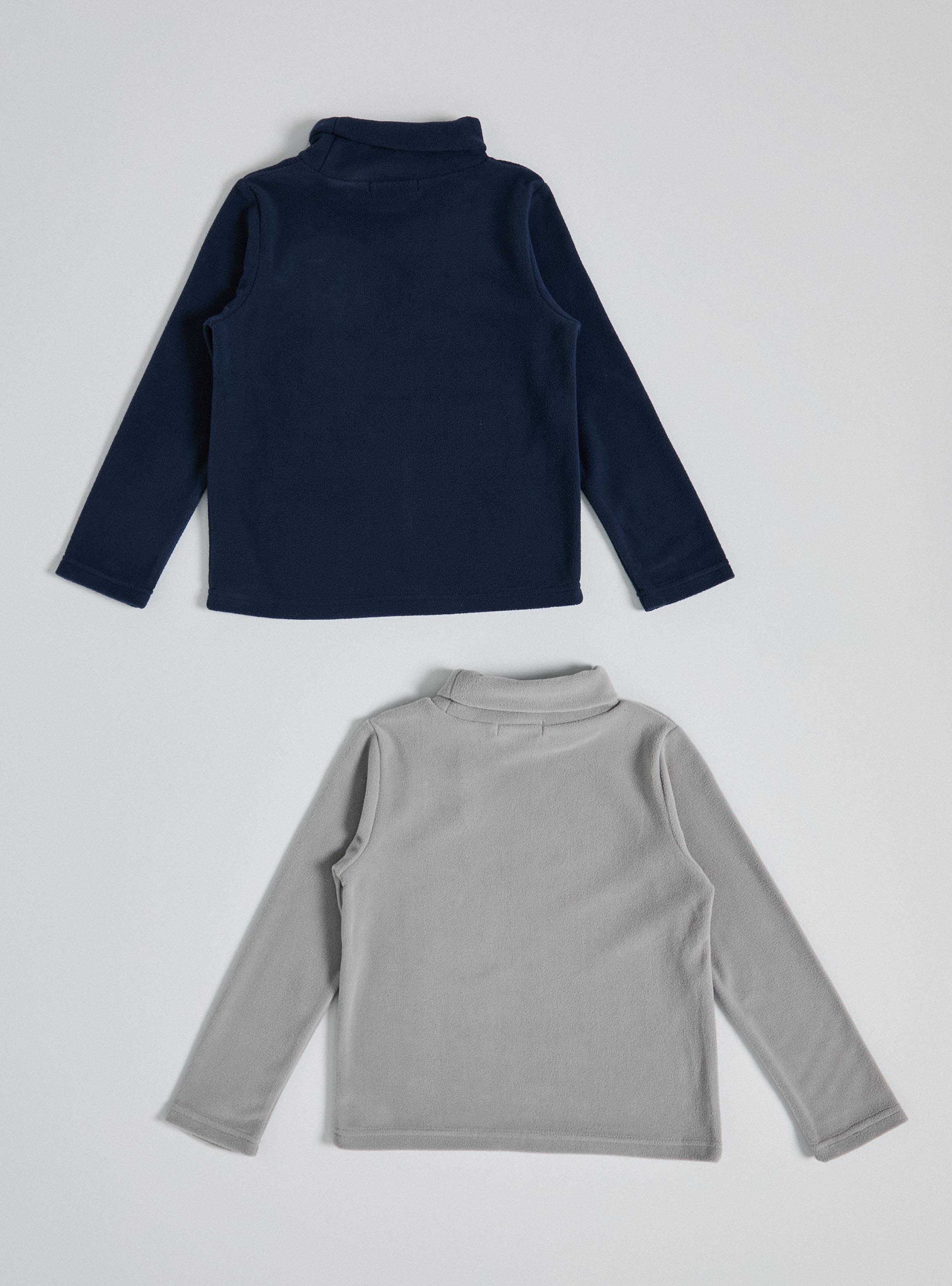 Polera Bipack Detalle En Pecho Micropolar-2