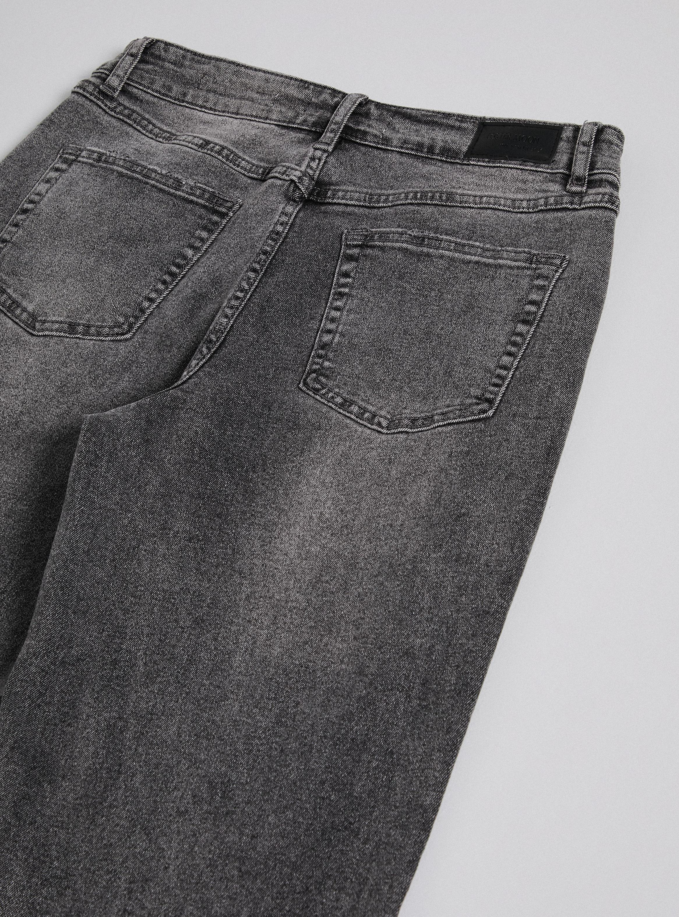 Jeans Flare Cierre Botones-2