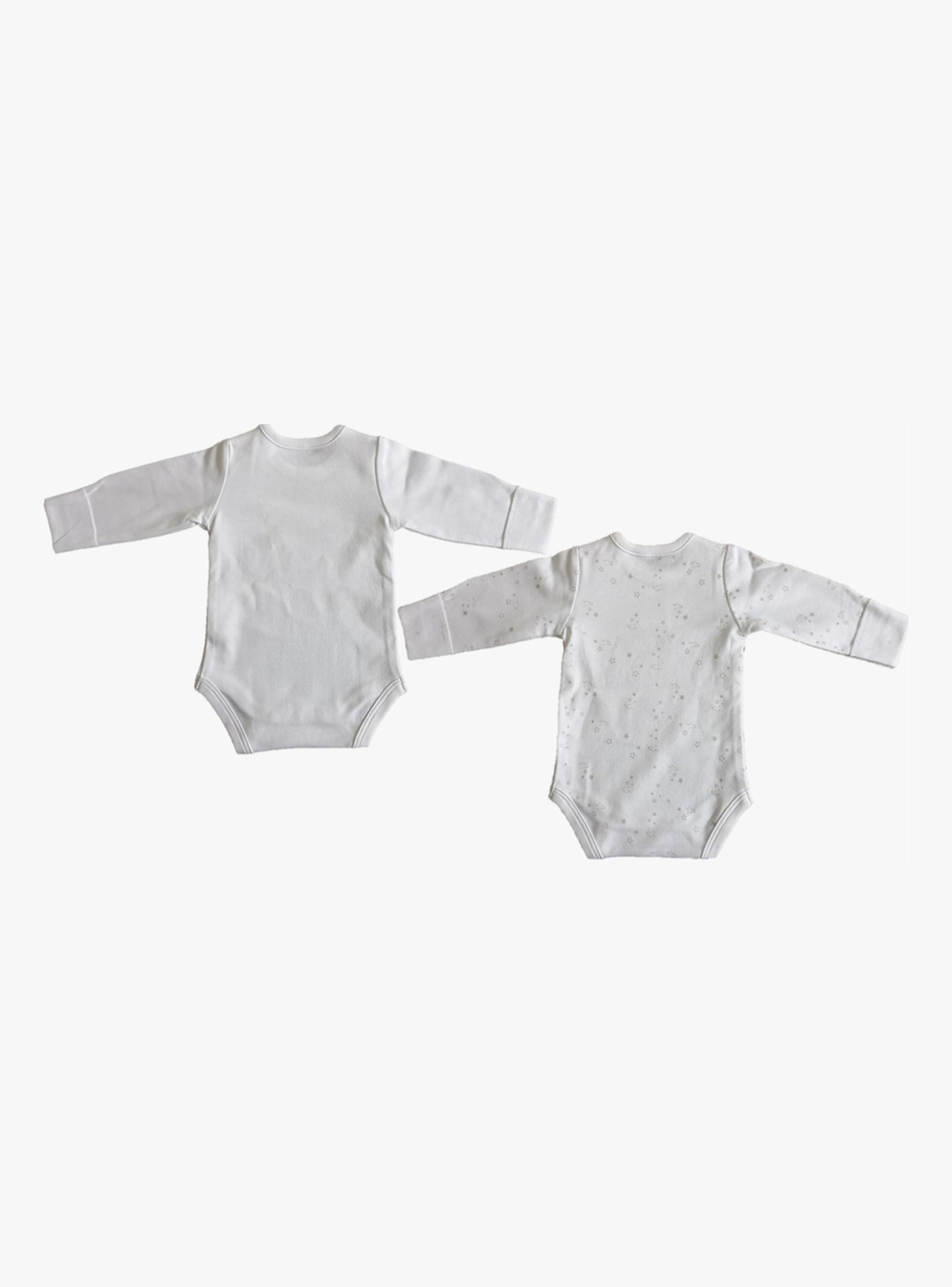 Bipack Body Estampado Estrellitas y Liso-2