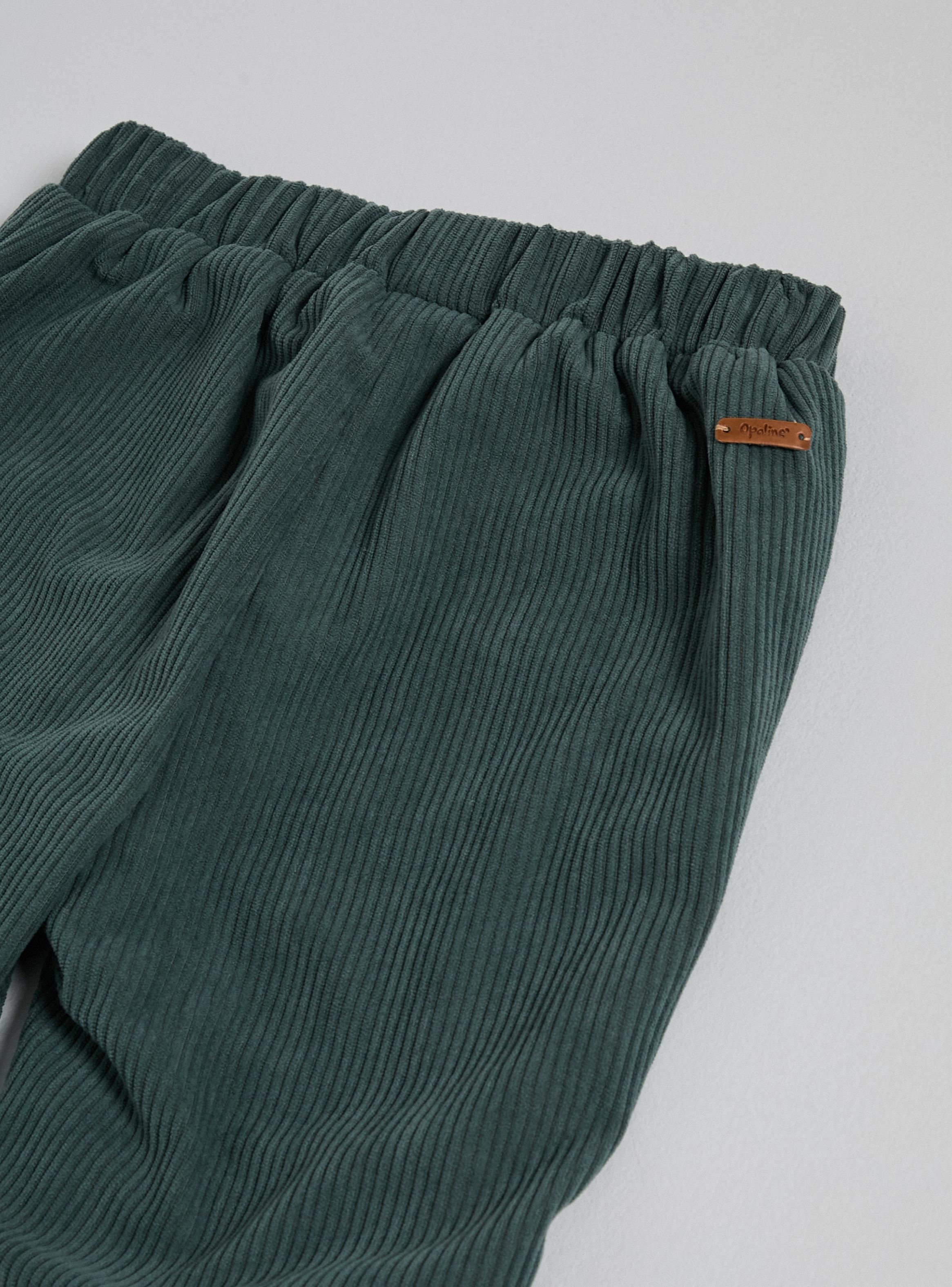 Pantalón Forrado con Cintura Elasticada-2