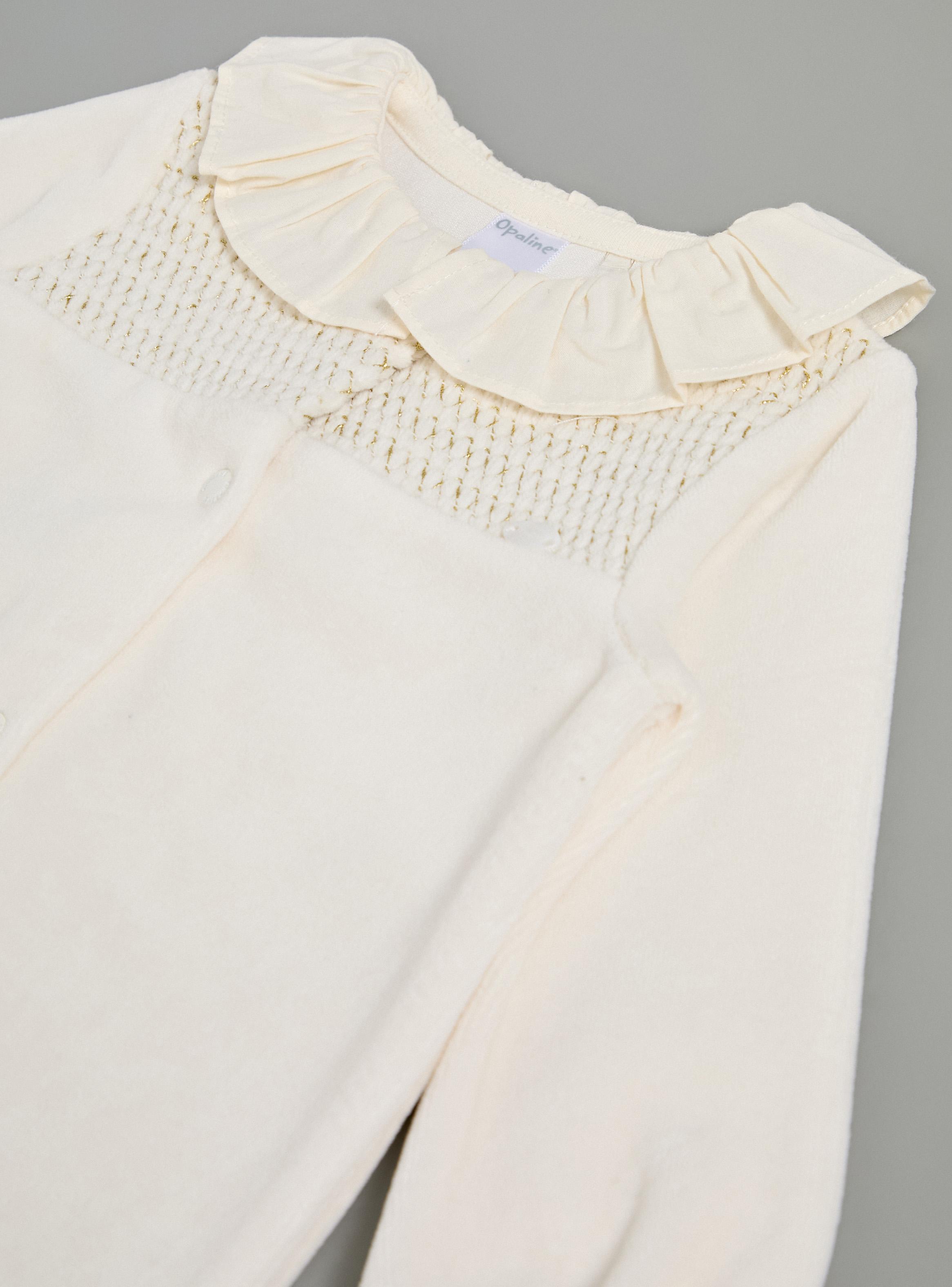 Osito con Panal Lurex Dorado-3