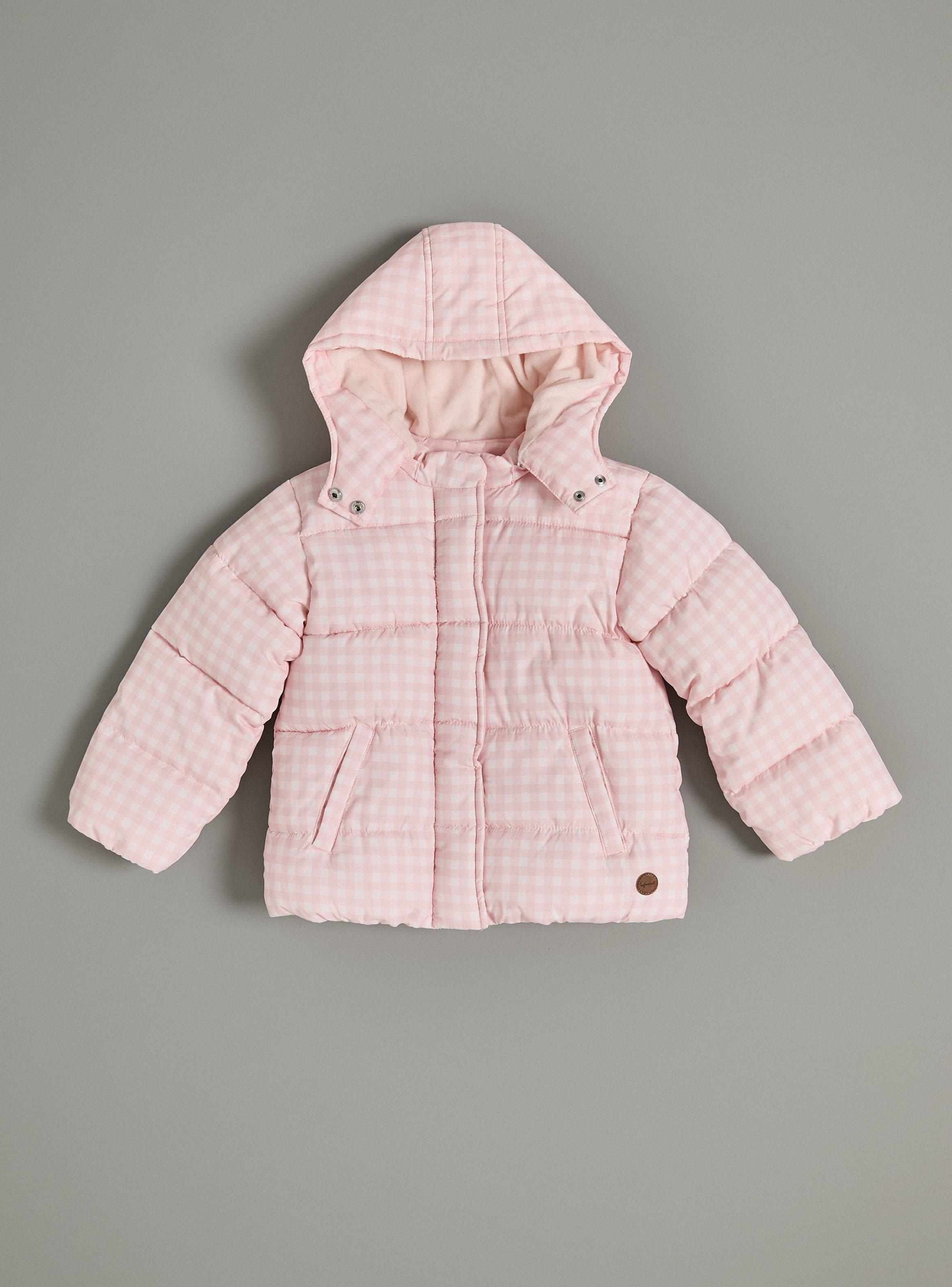 Parka Diseño Vichy Niña-1