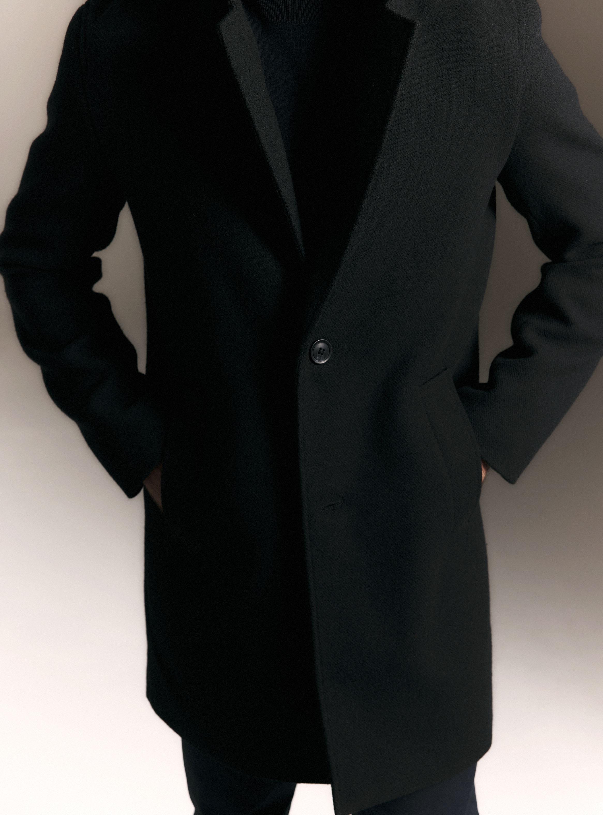 Abrigo con Lana Largo-3