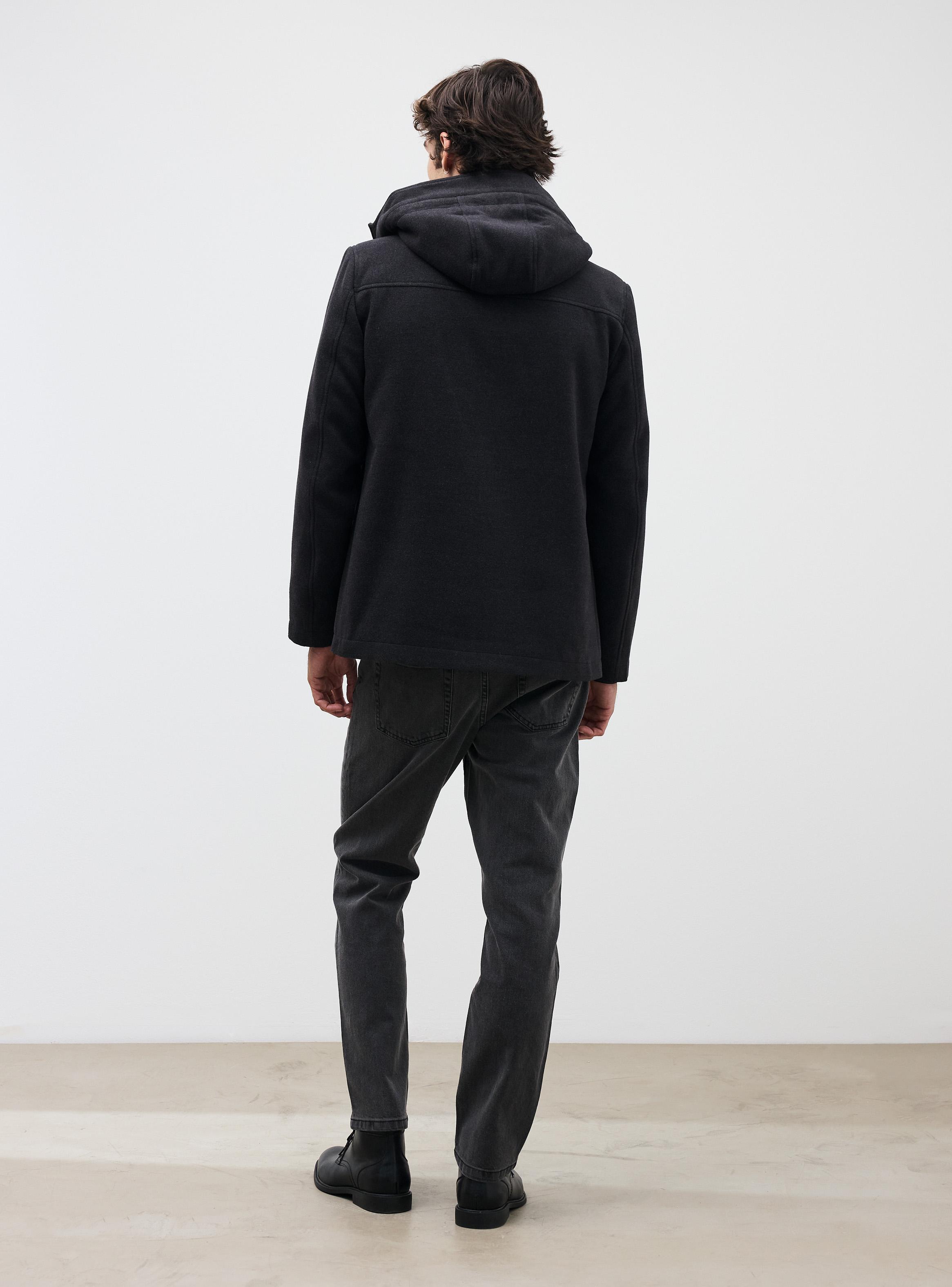 Abrigo con Gorro Corto-5