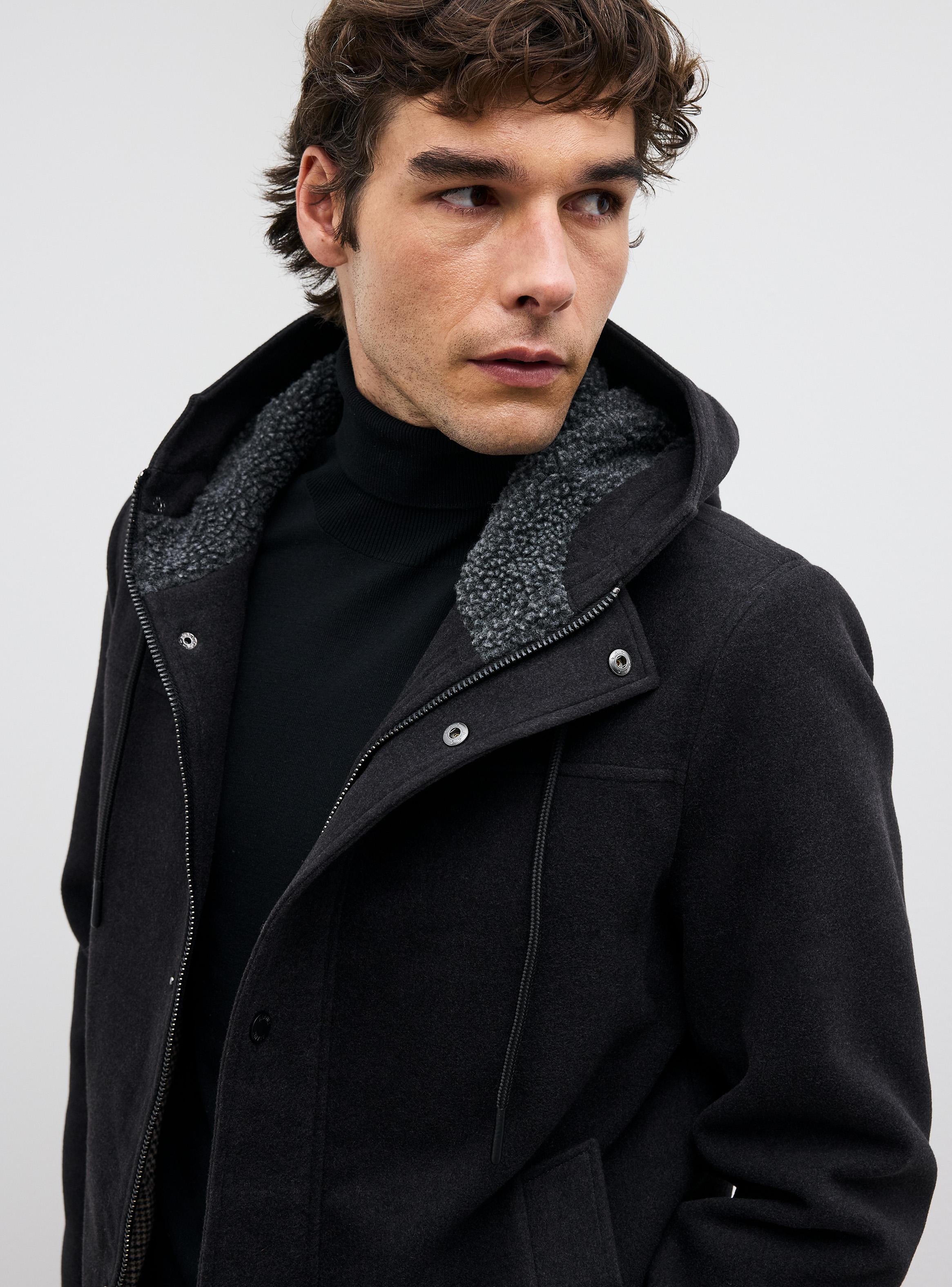 Abrigo con Gorro Corto-2